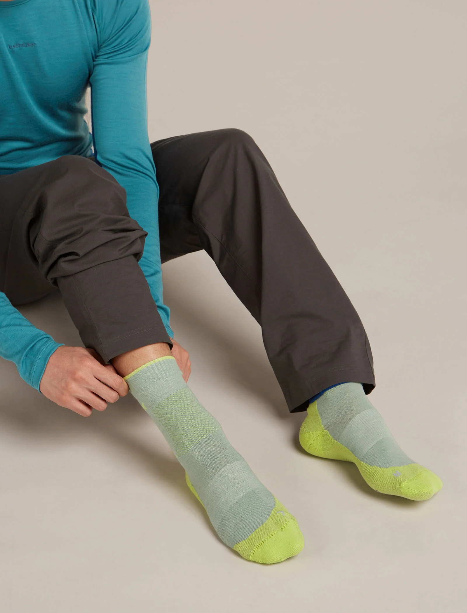 Men Hike+ Crew Socks - Image 2
