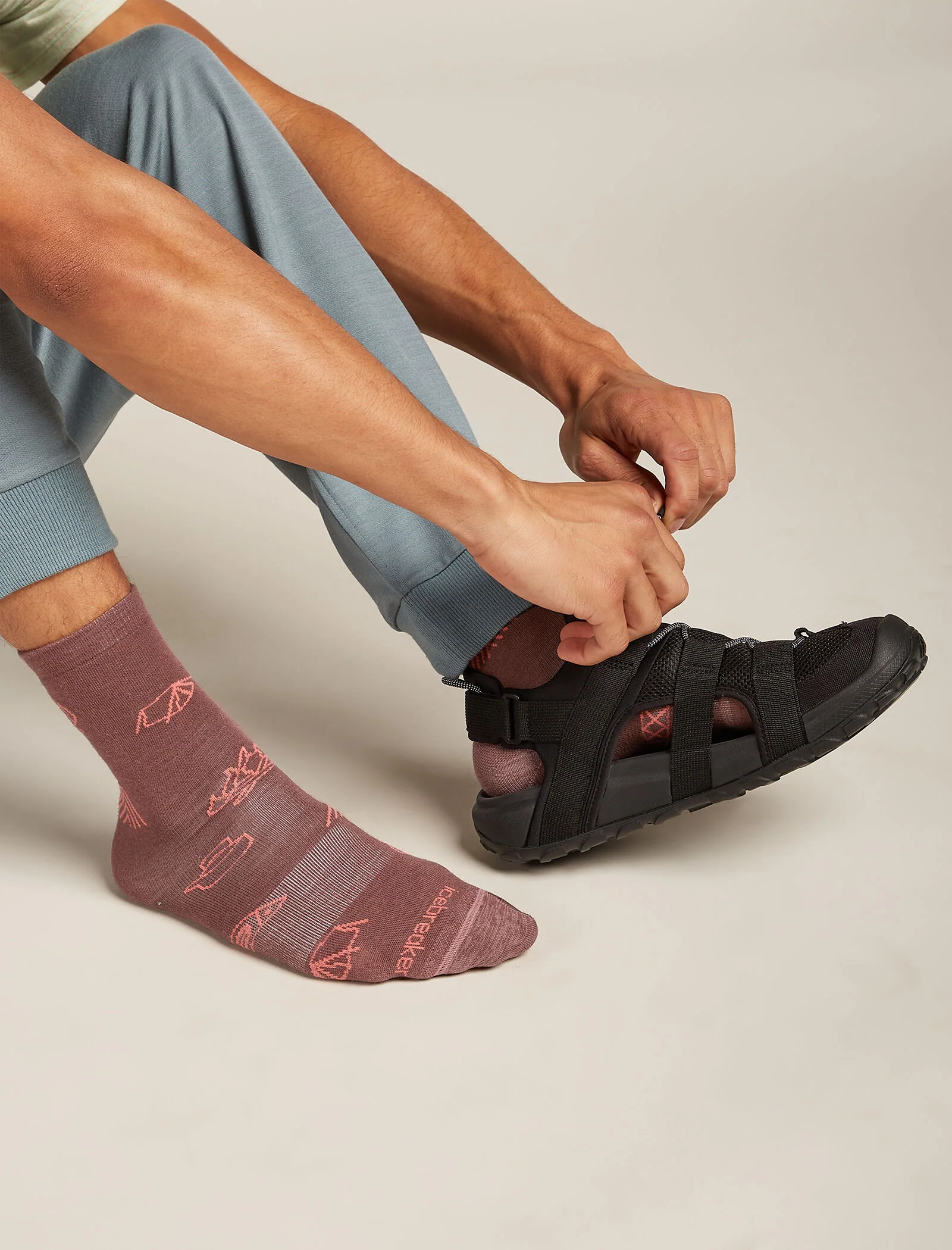 Men's Merino Lifestyle Ultralight Crew Socks Camp Essentials