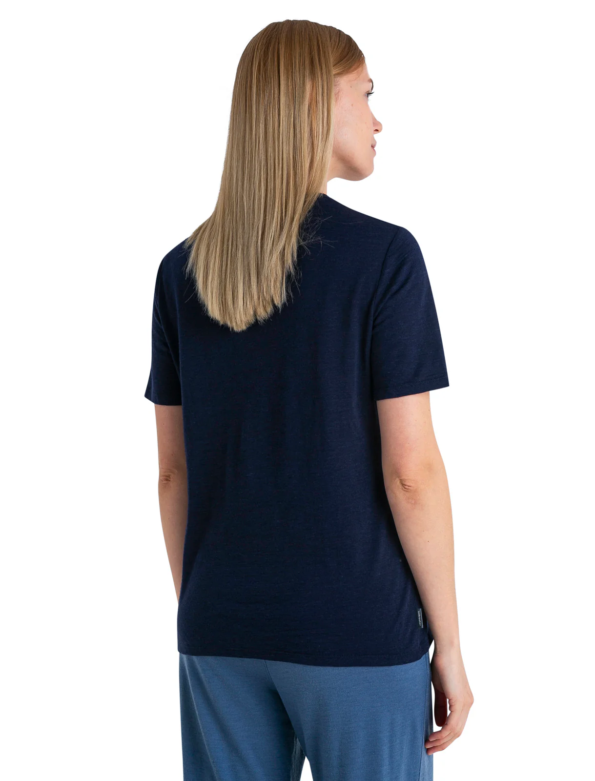 Women's Merino Linen Short Sleeve T-Shirt - Image 2