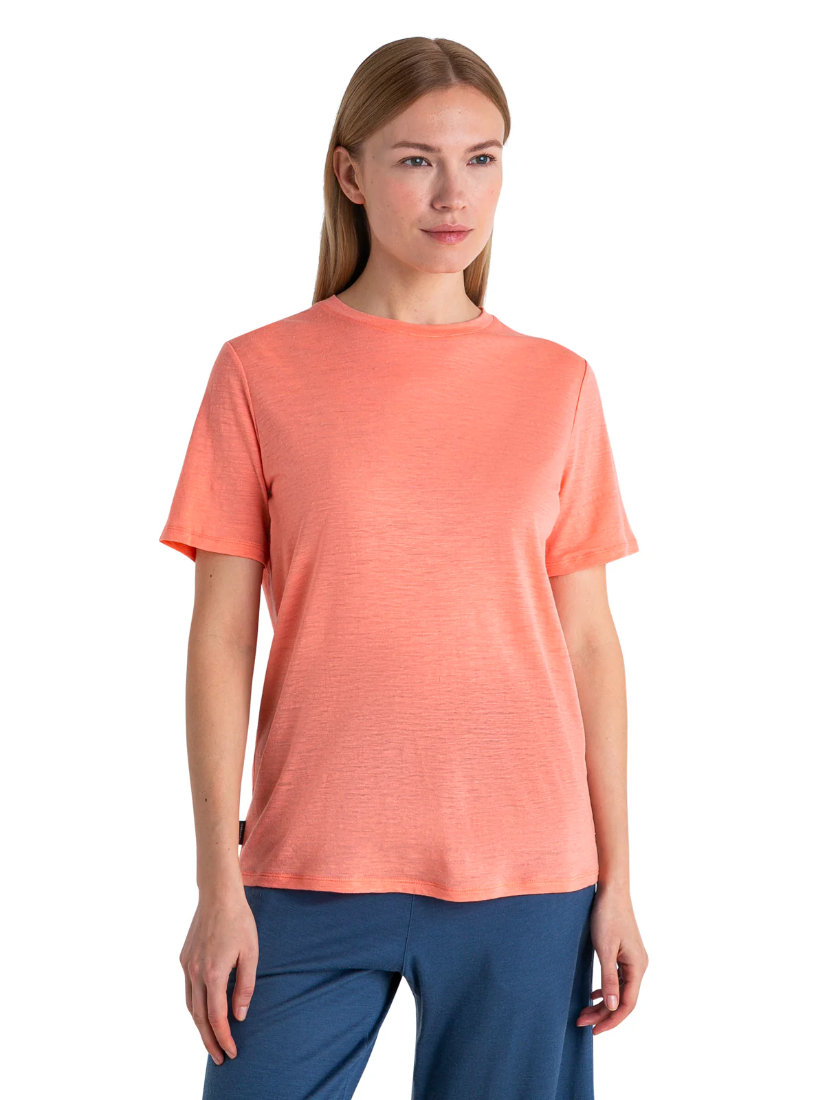 Women's Merino Linen Short Sleeve T-Shirt