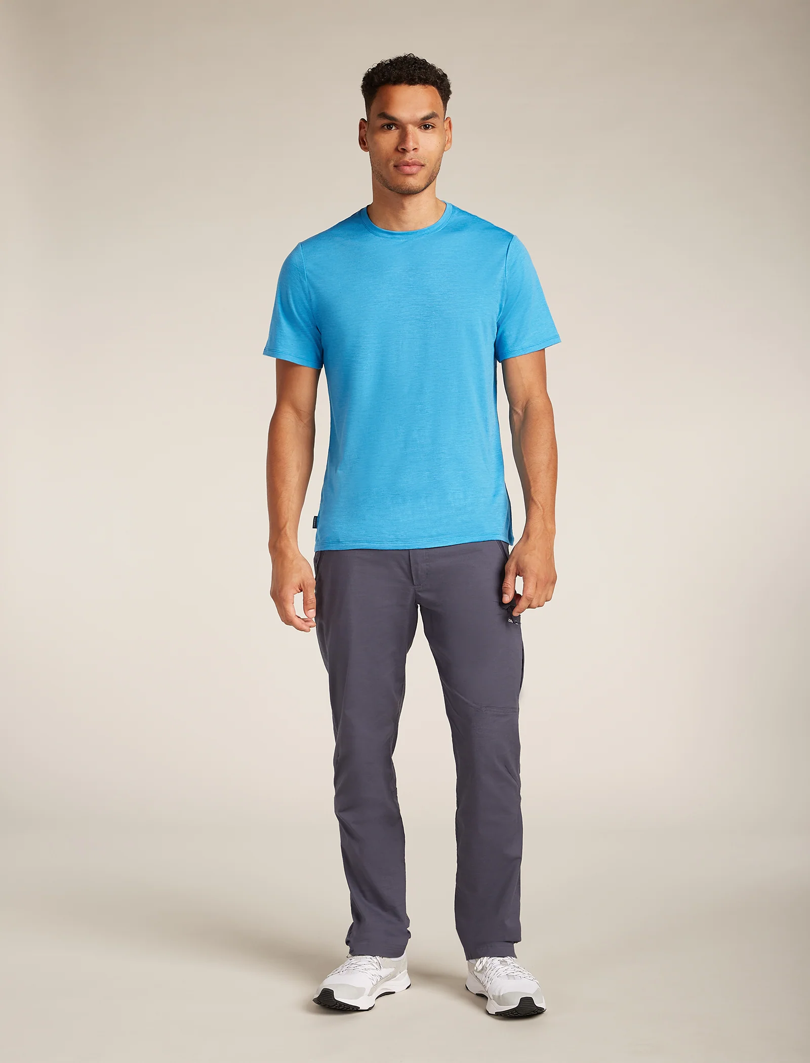 Men's Merino Linen Short Sleeve T-Shirt - Image 3