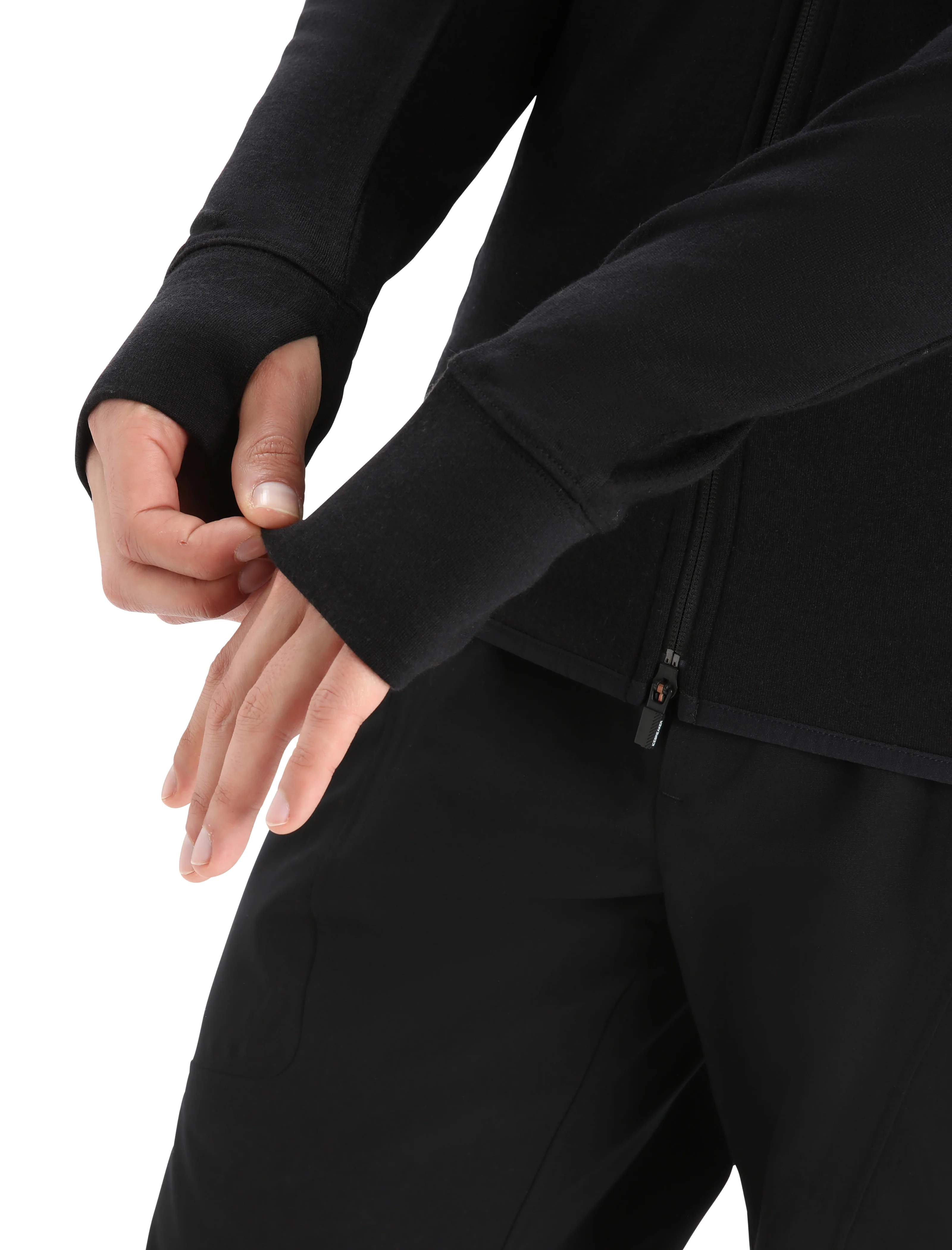 Men's Merino Quantum ZoneKnit⢠Long Sleeve Zip Hoodie - Image 7