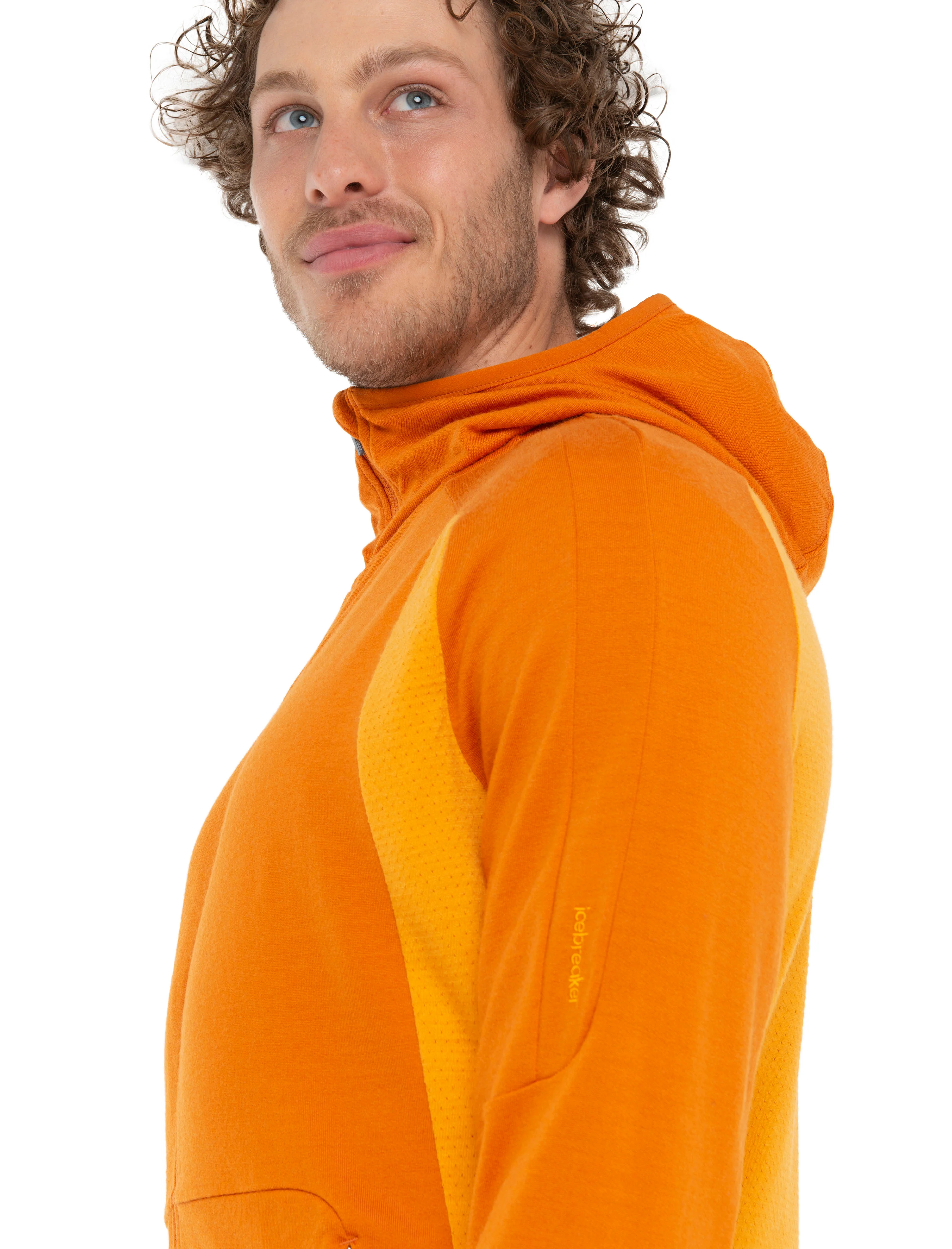 Men's Merino Quantum ZoneKnit™ Long Sleeve Zip Hoodie - Image 4