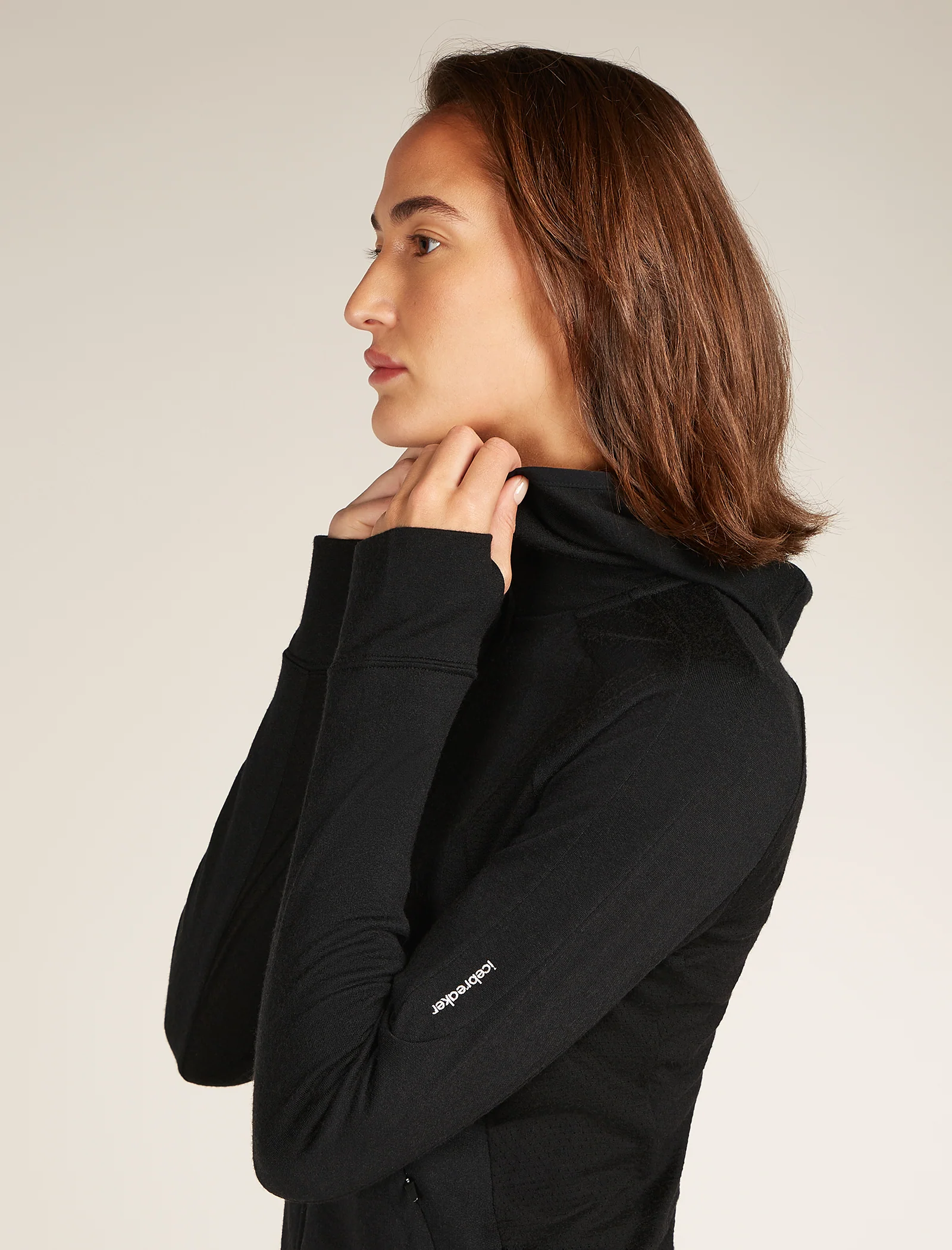 Women's Merino Quantum ZoneKnit⢠Long Sleeve Zip Hoodie - Image 10
