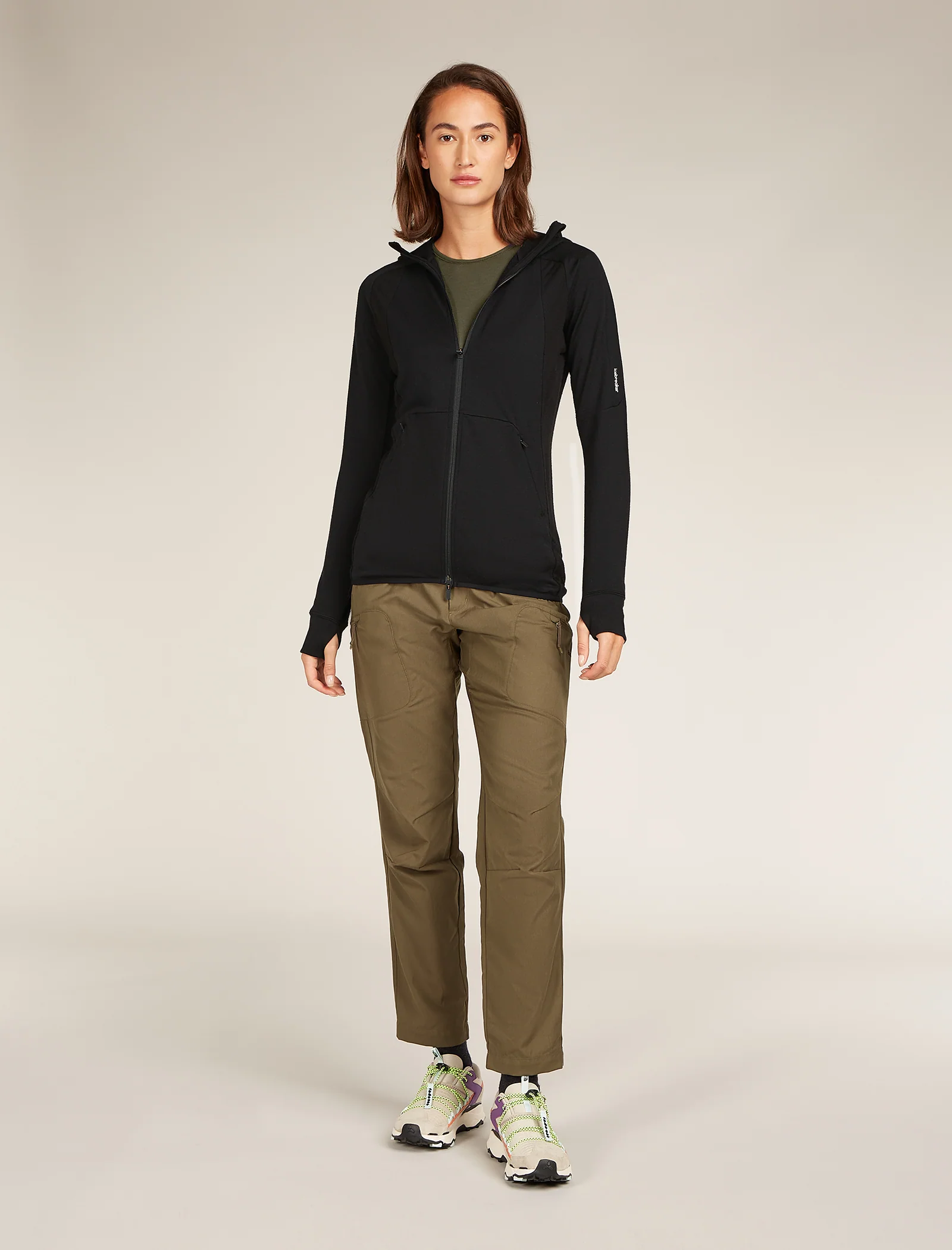 Women's Merino Quantum ZoneKnit⢠Long Sleeve Zip Hoodie - Image 3