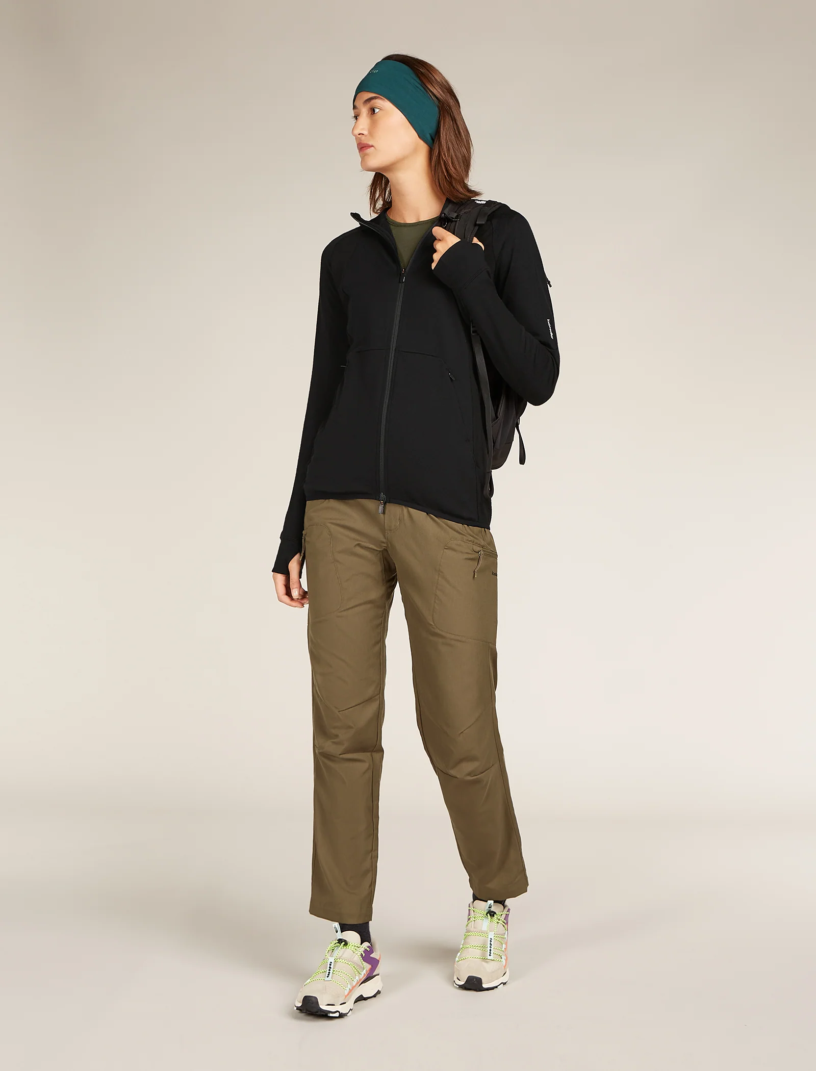 Women's Merino Quantum ZoneKnit⢠Long Sleeve Zip Hoodie - Image 4