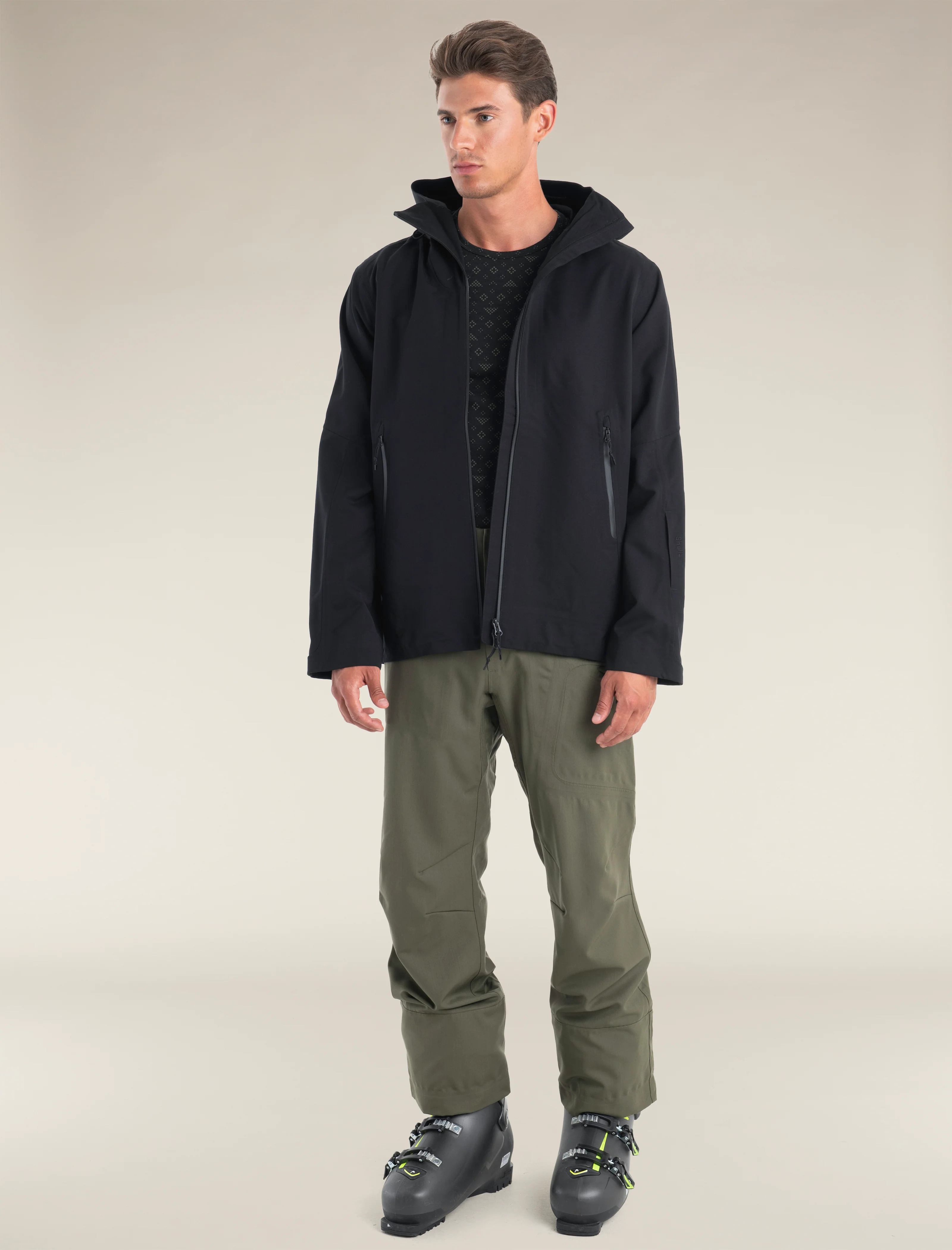 Men's Merino Shell+™ Peak Hooded Jacket - Image 4