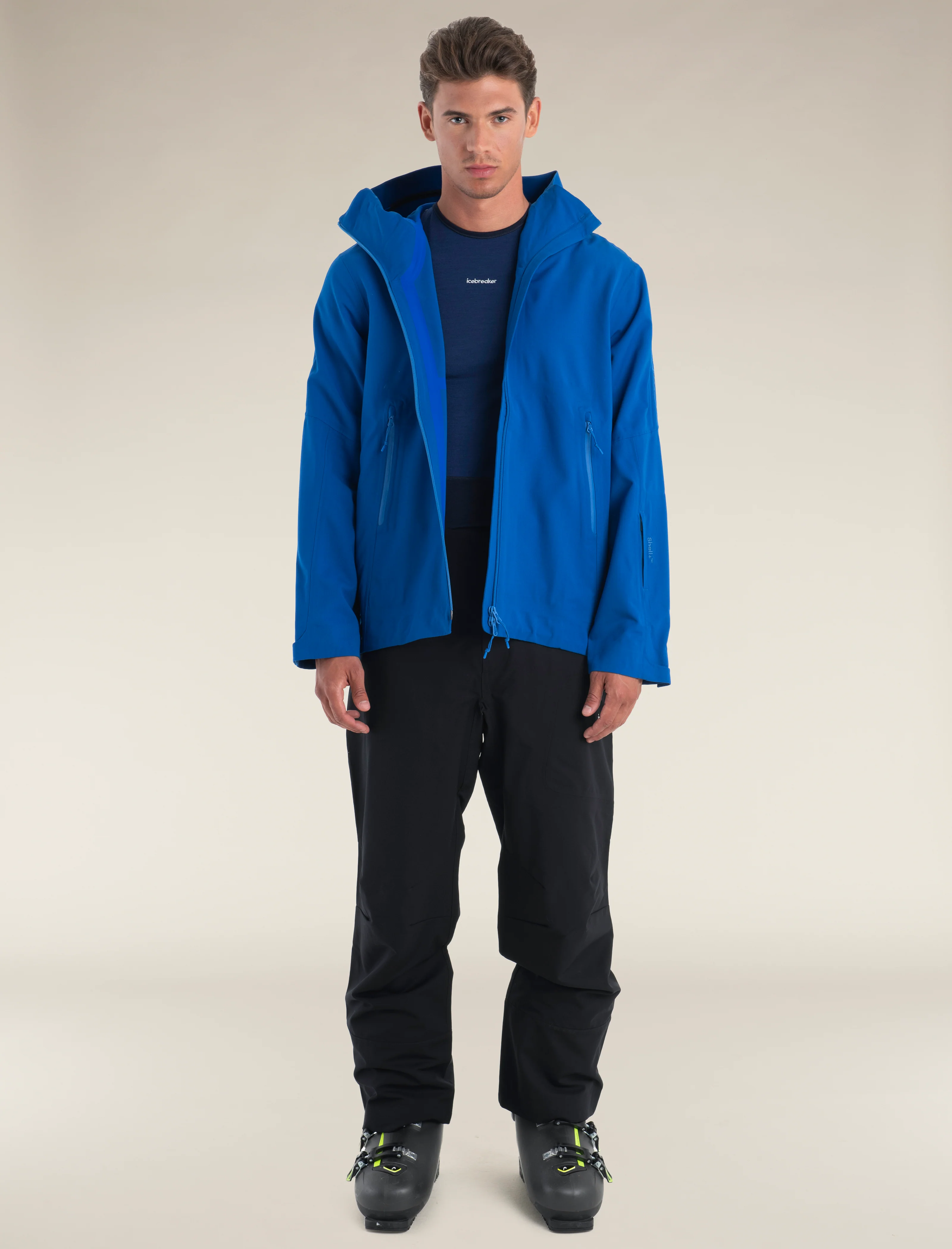 Men's Merino Shell+™ Peak Hooded Jacket - Image 3
