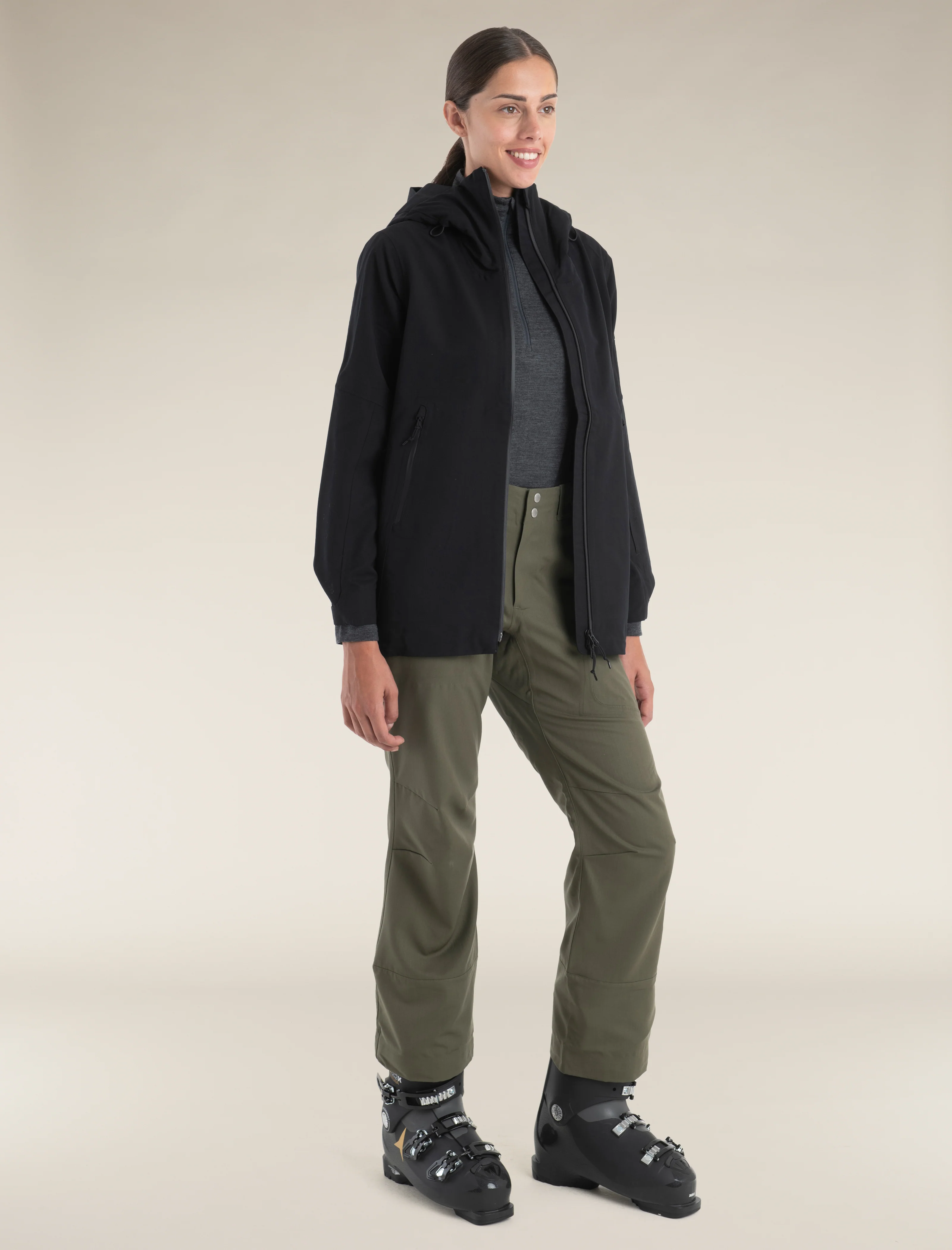 Women's Merino Shell+™ Peak Hooded Jacket - Image 3