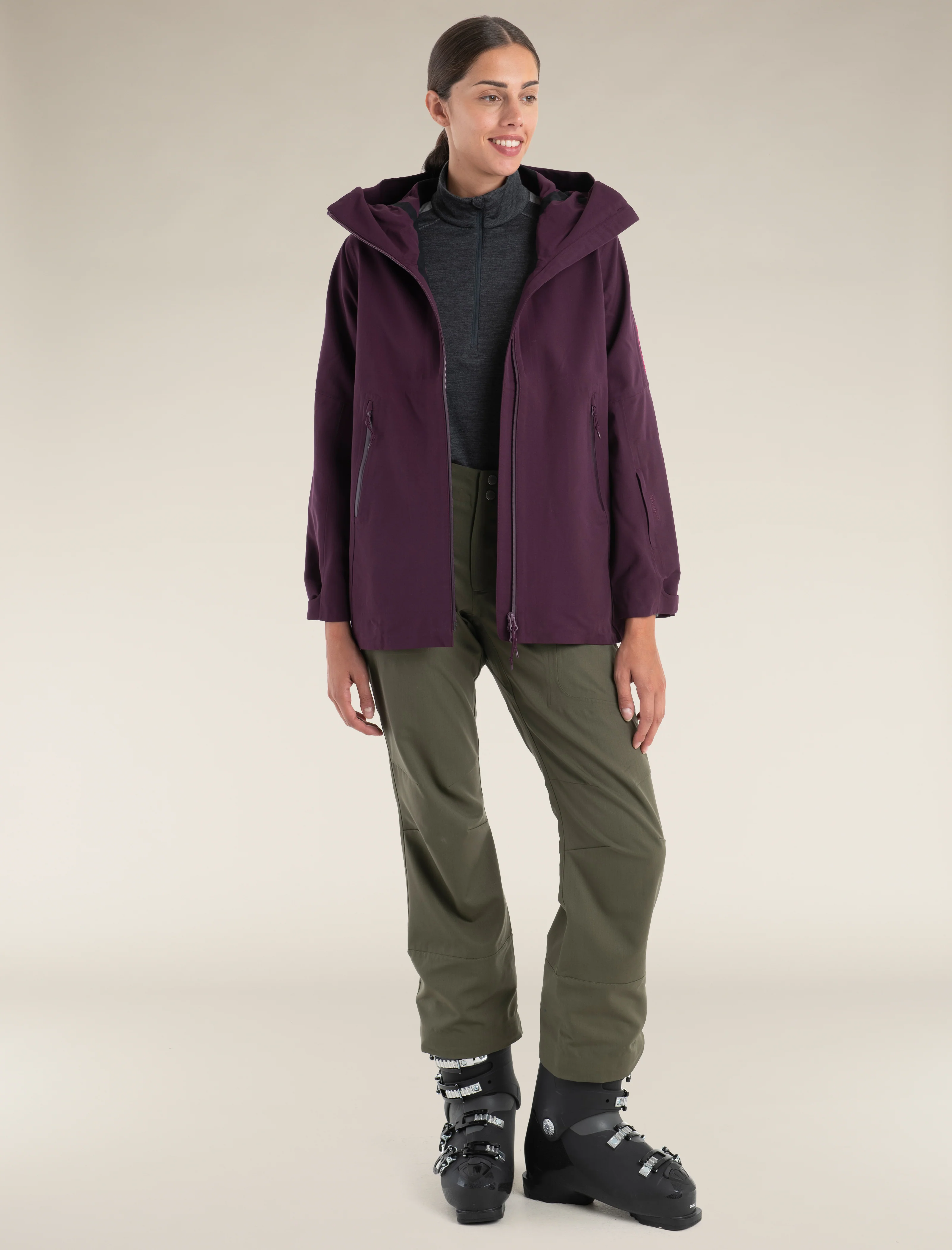 Women's Merino Shell+™ Peak Hooded Jacket - Image 3