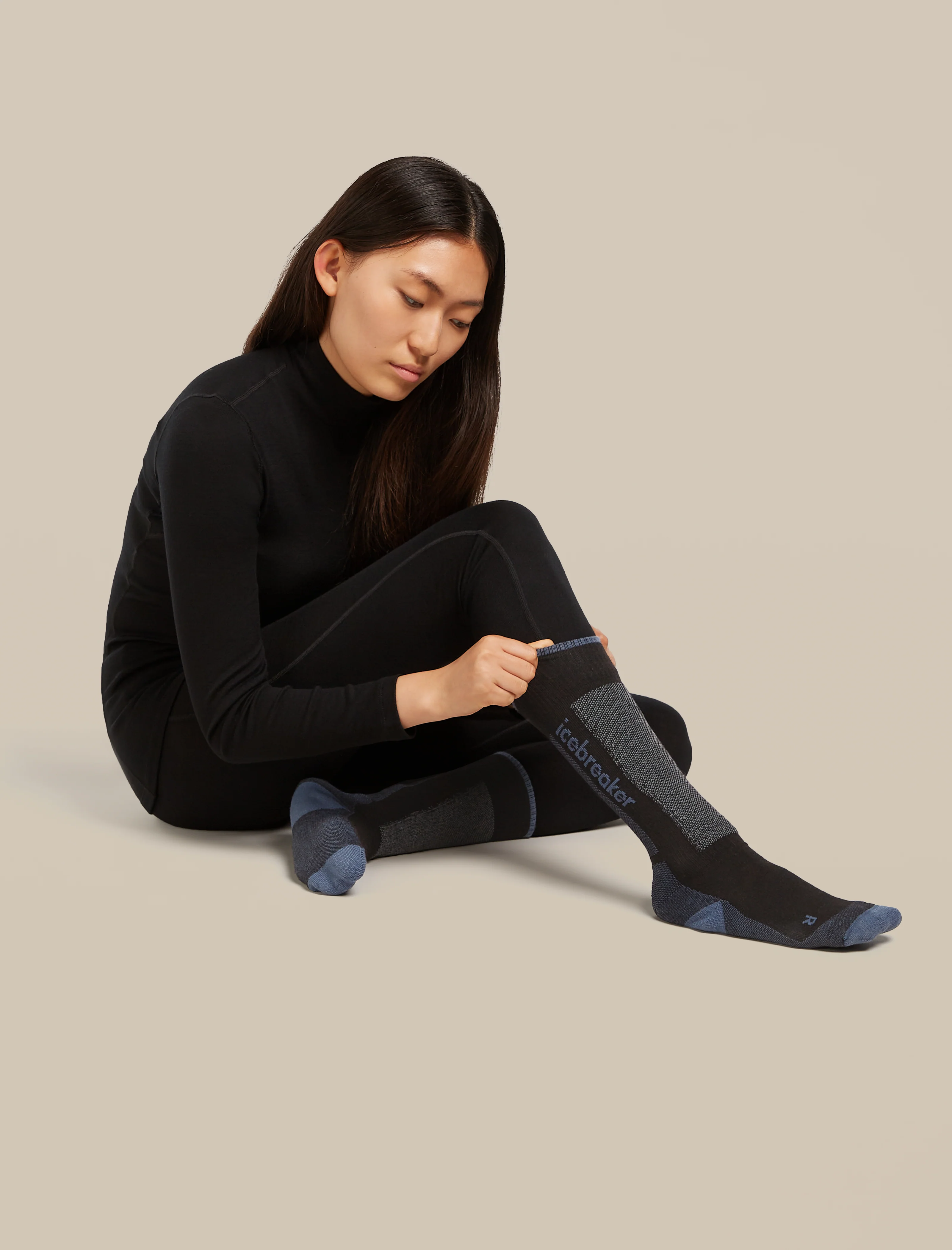 Women Ski+ Over the Calf Socks - Image 2