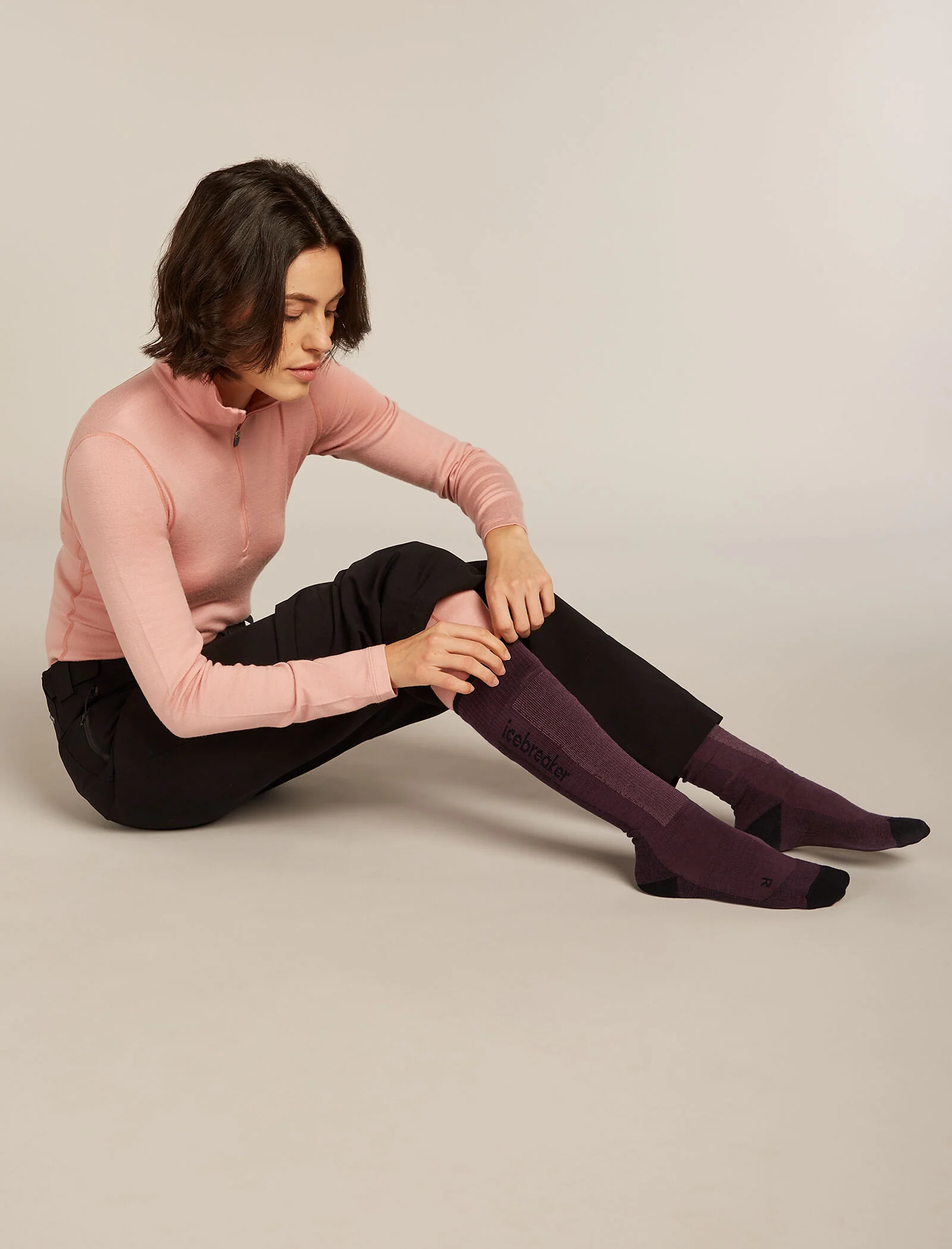 Women Ski+ Over the Calf Socks - Image 2