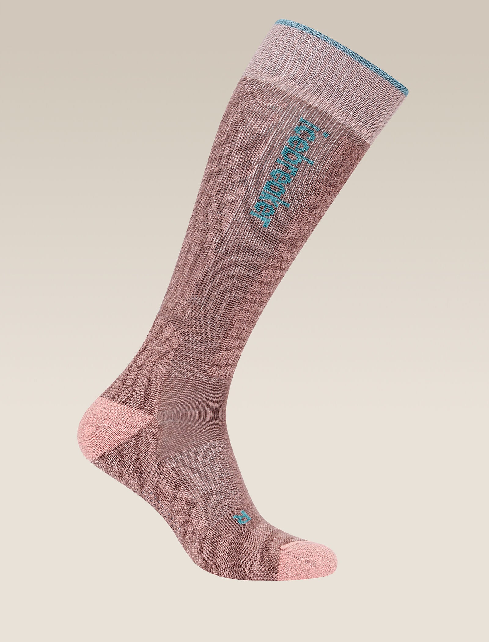 Women Ski+ Over the Calf Socks Mountain Contour - Image 4