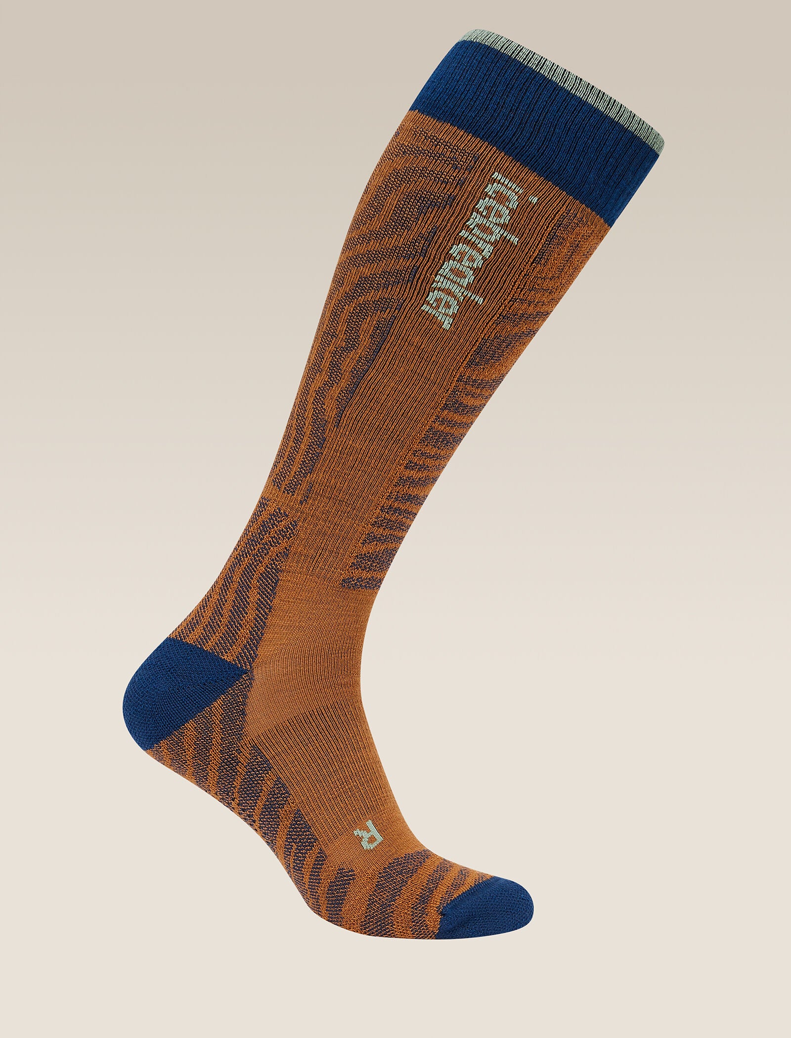 Men Ski+ Over the Calf Socks Mountain Contour - Image 4
