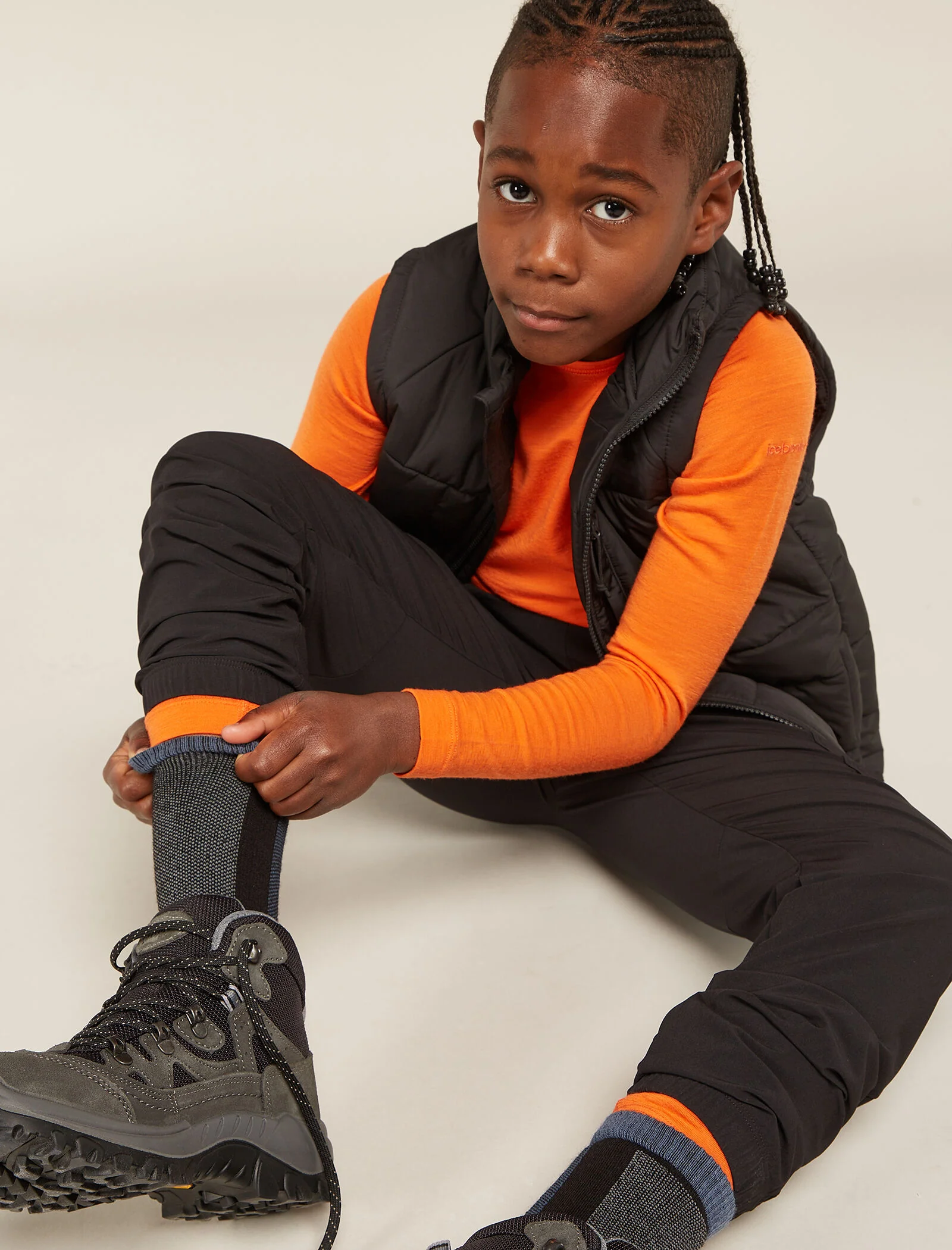Kids Ski+ Medium Over the Calf Socks - Image 3