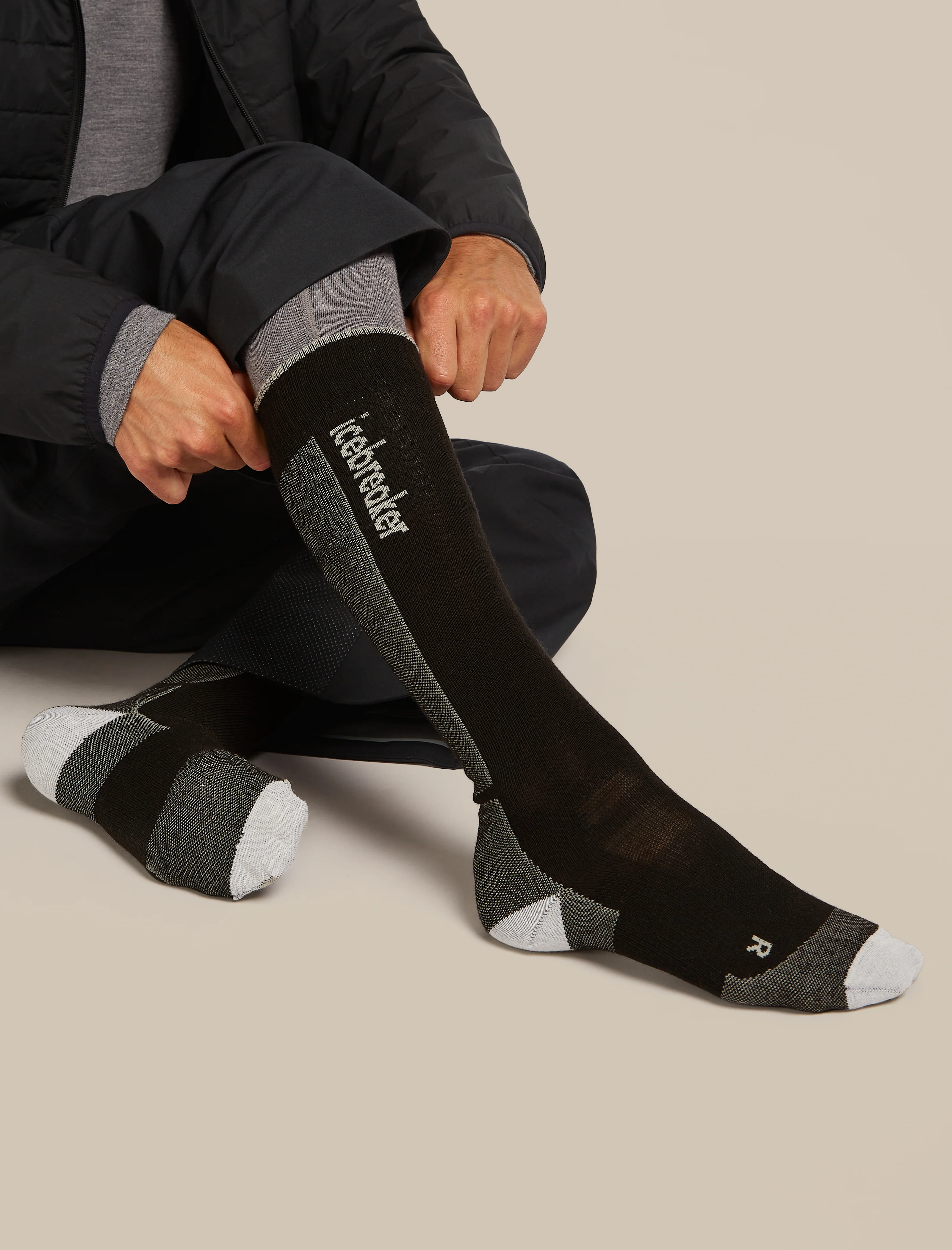Men Ski+ Over the Calf Socks - Image 2