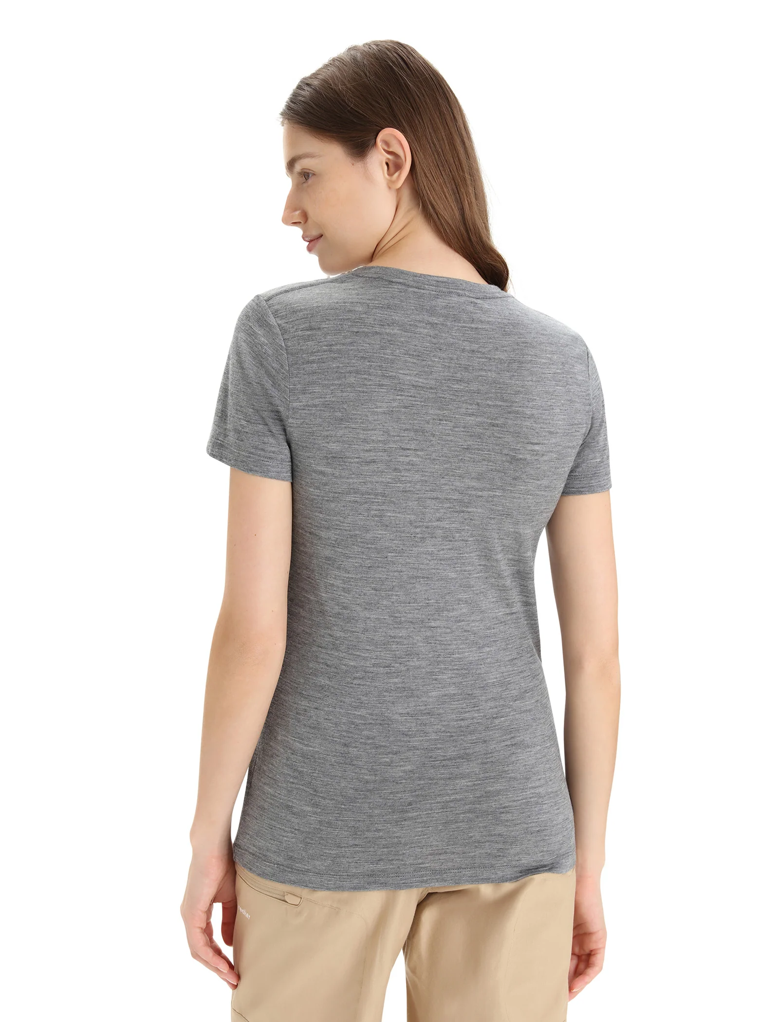 Women's Merino Tech Lite II Short Sleeve Scoop T-Shirt Plume - Image 2