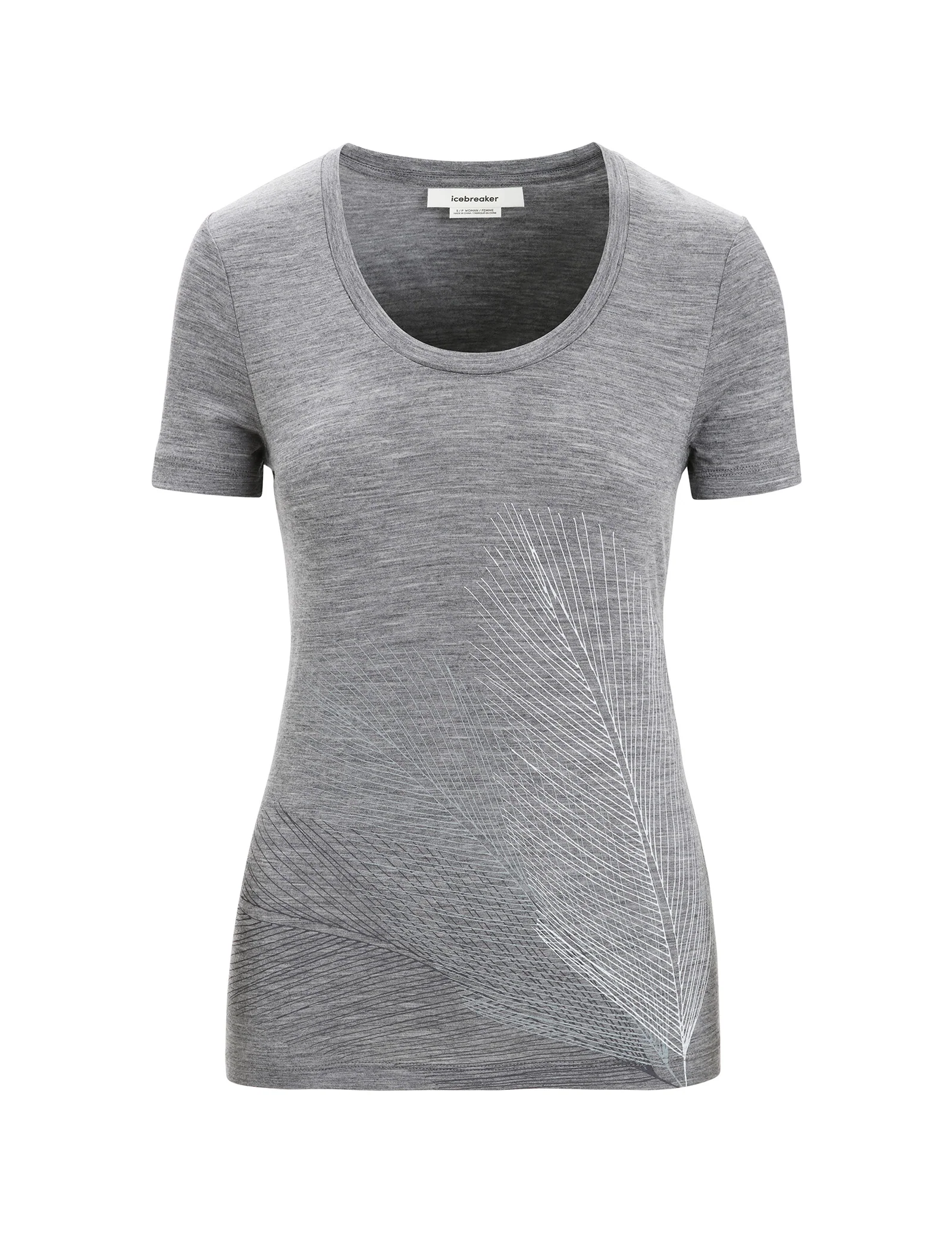 Women's Merino Tech Lite II Short Sleeve Scoop T-Shirt Plume - Image 6
