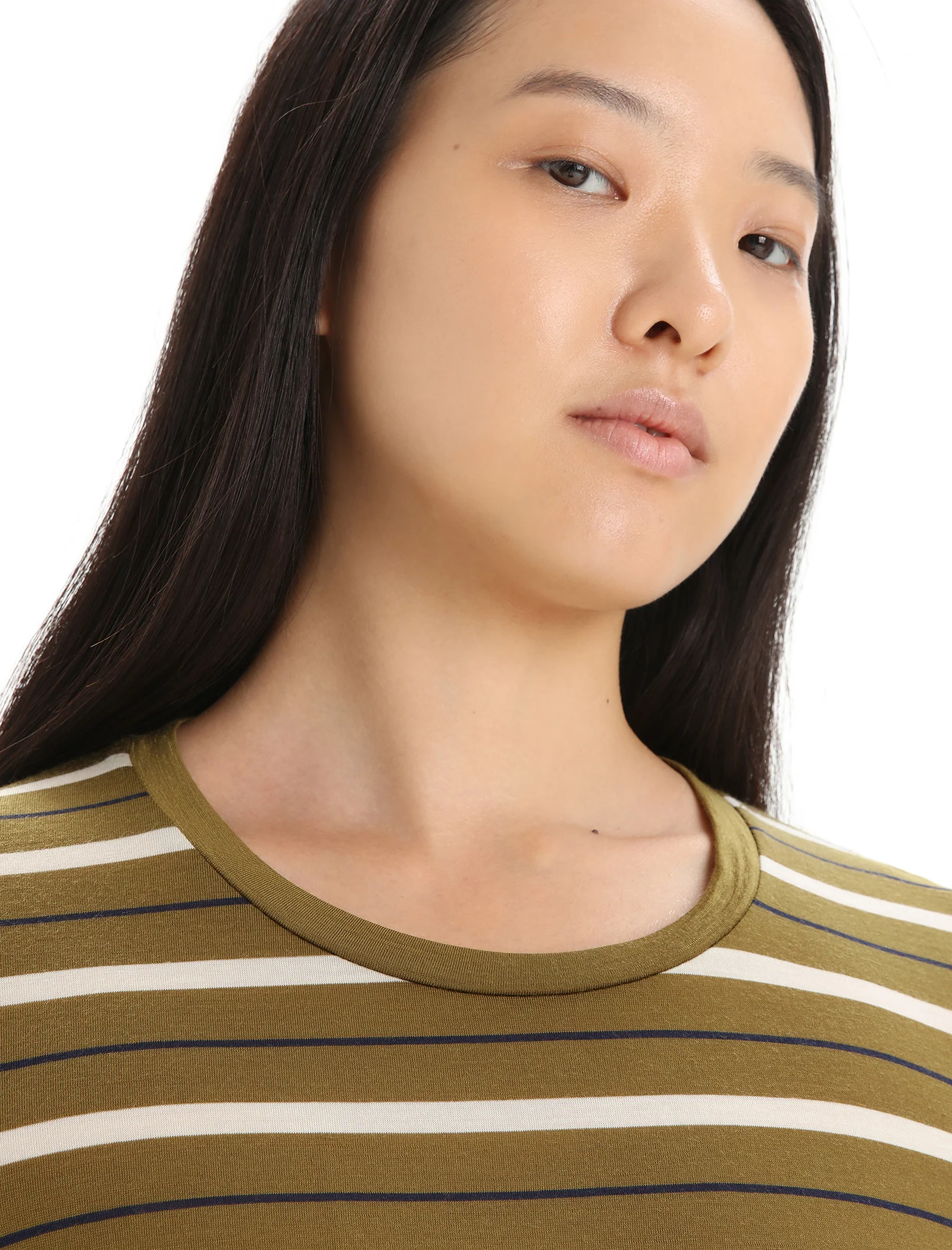 Women's Merino Wave Long Sleeve Stripe T-Shirt - Image 4