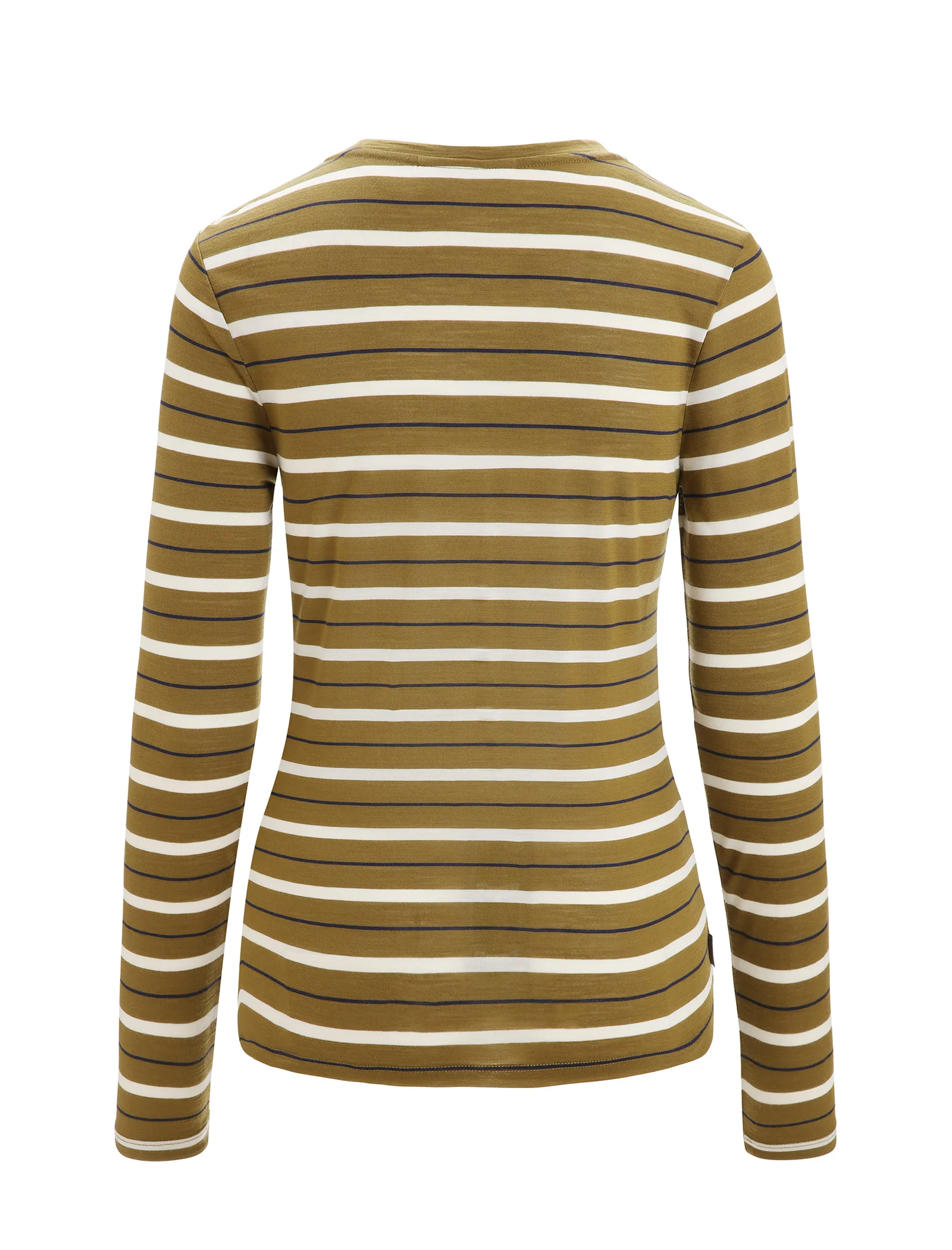 Women's Merino Wave Long Sleeve Stripe T-Shirt - Image 7