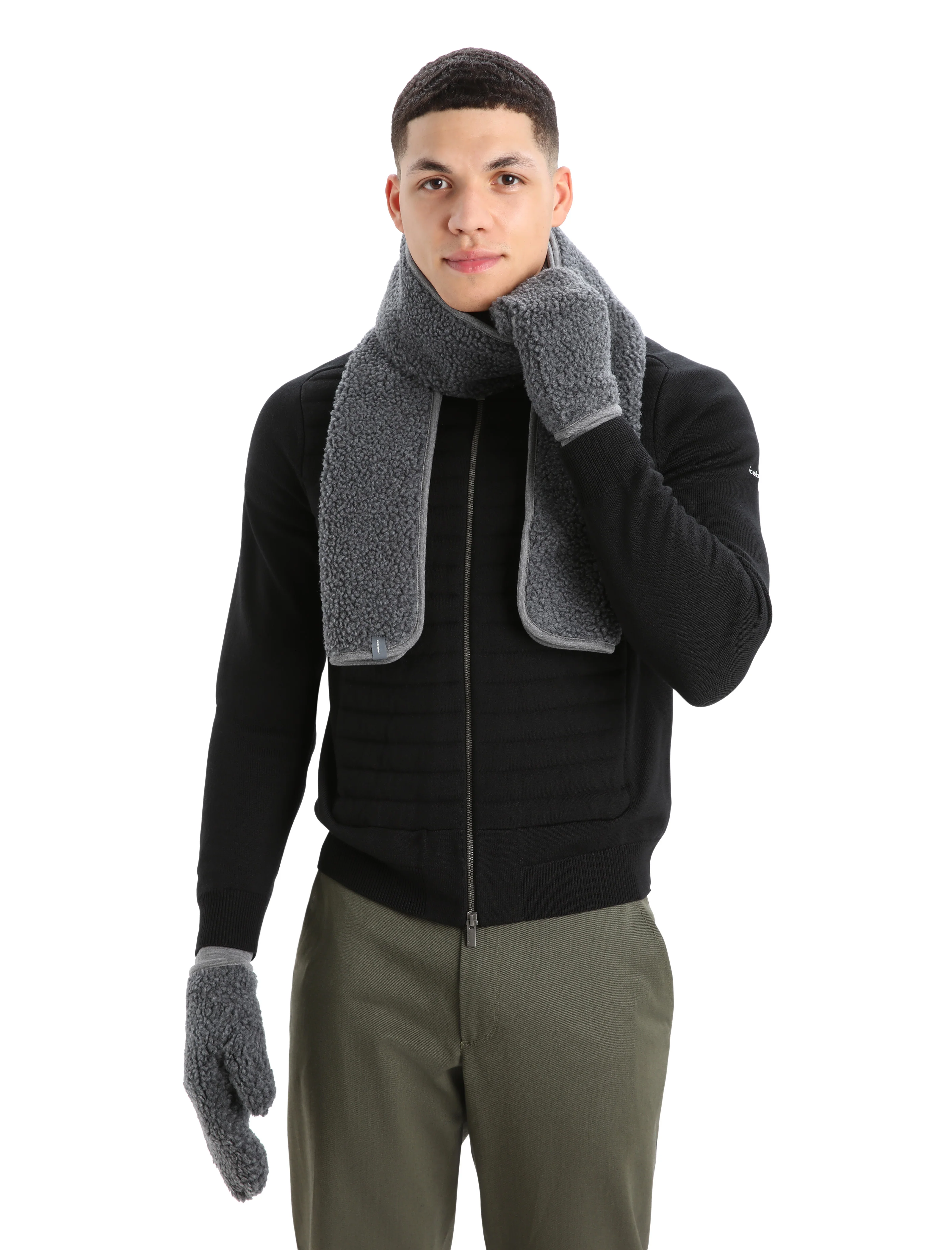 Unisex RealFleece™ Merino High Pile Scarf - Image 4