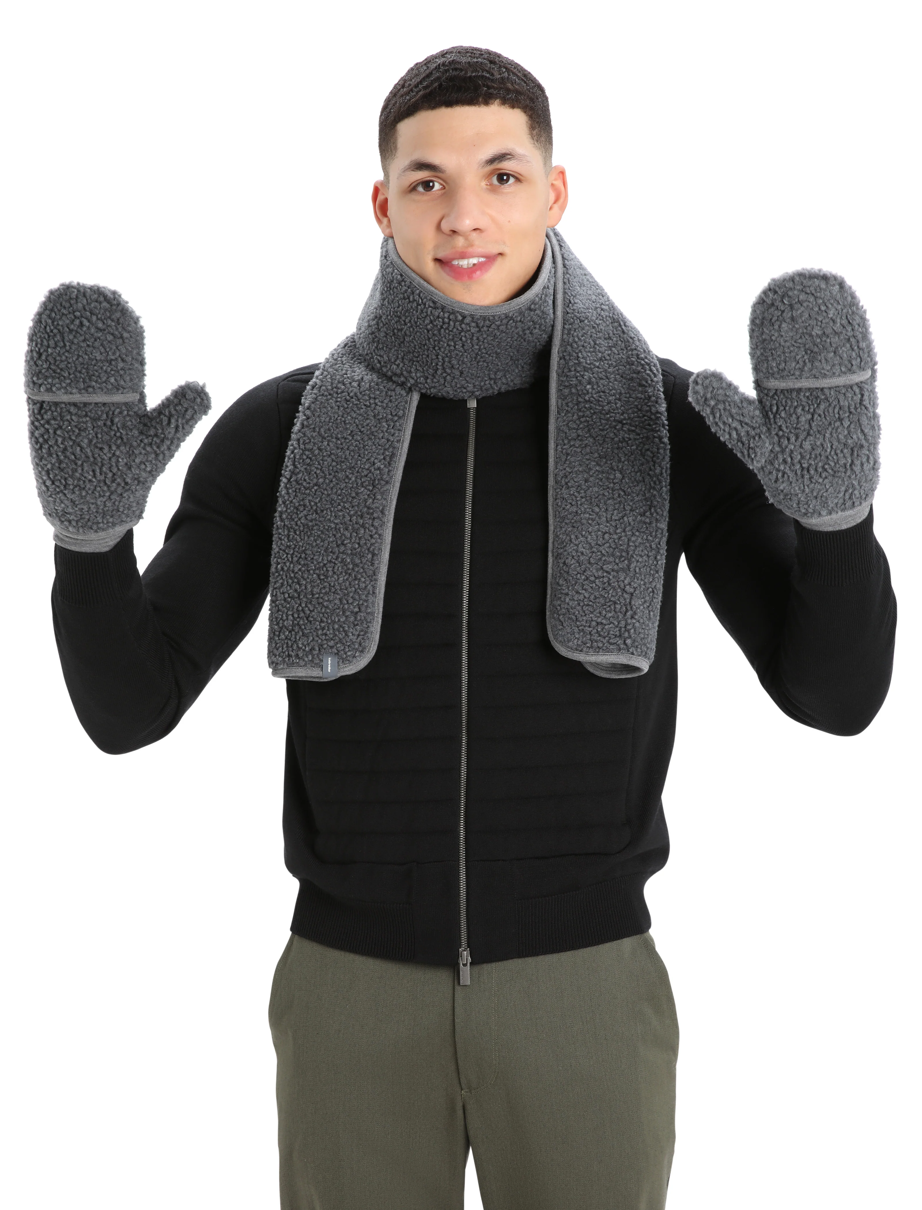 Unisex RealFleece™ Merino High Pile Scarf - Image 5