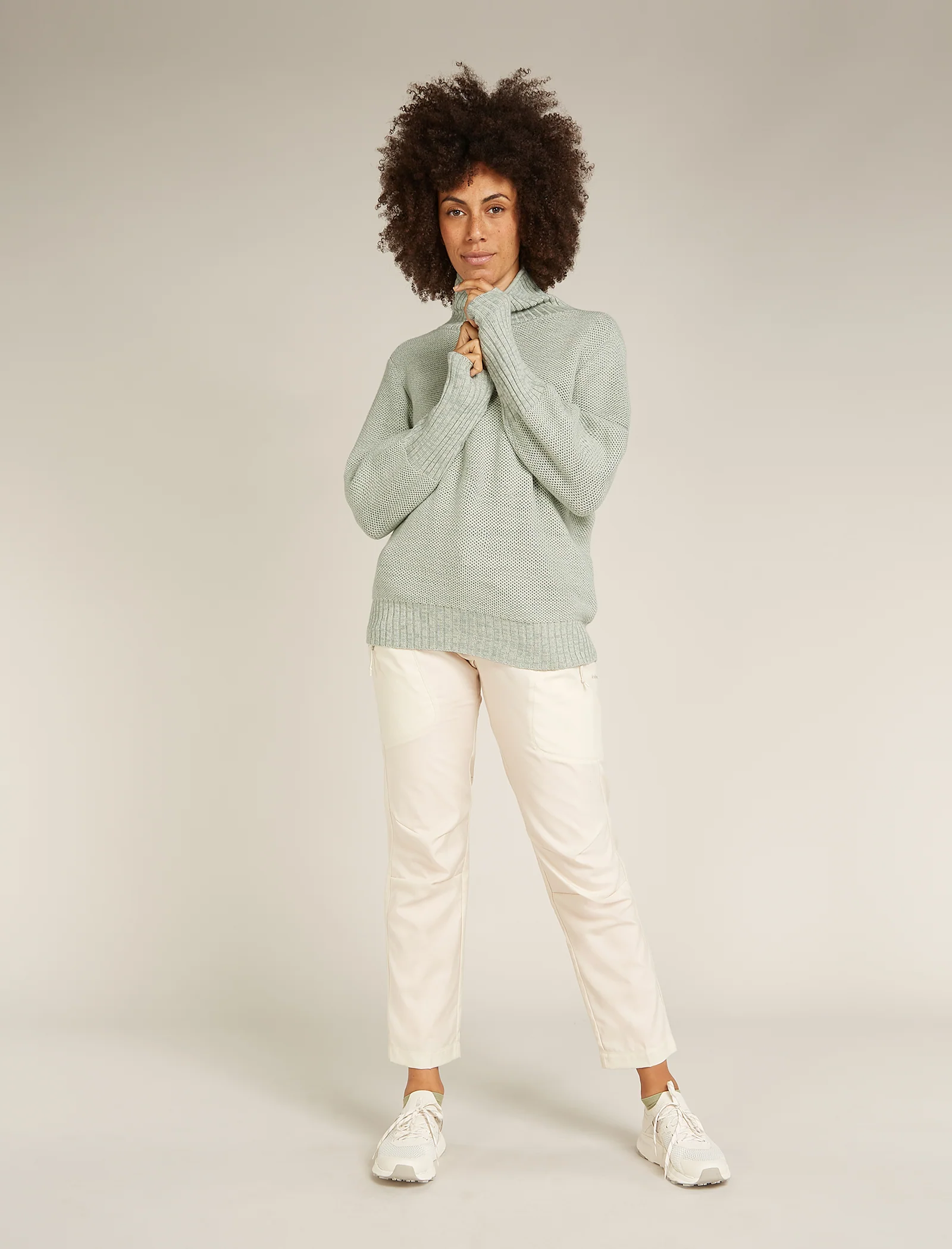 Women's Seevista Funnel Neck Sweater - Image 3