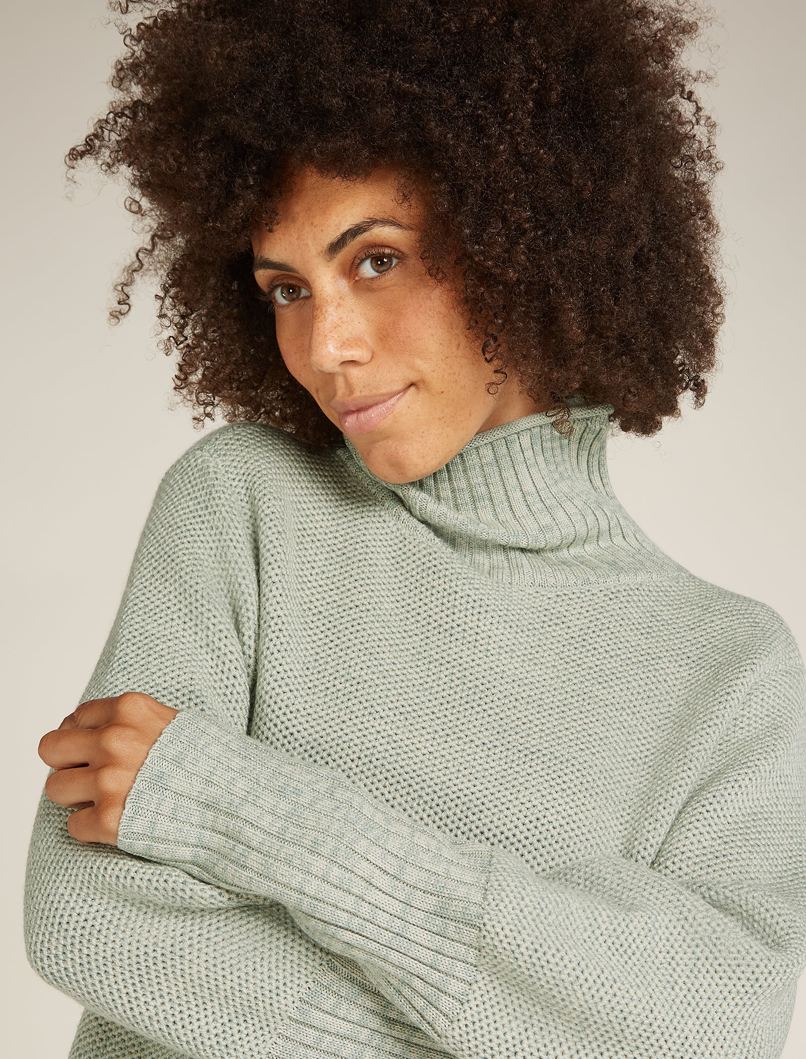 Women's Seevista Funnel Neck Sweater - Image 5