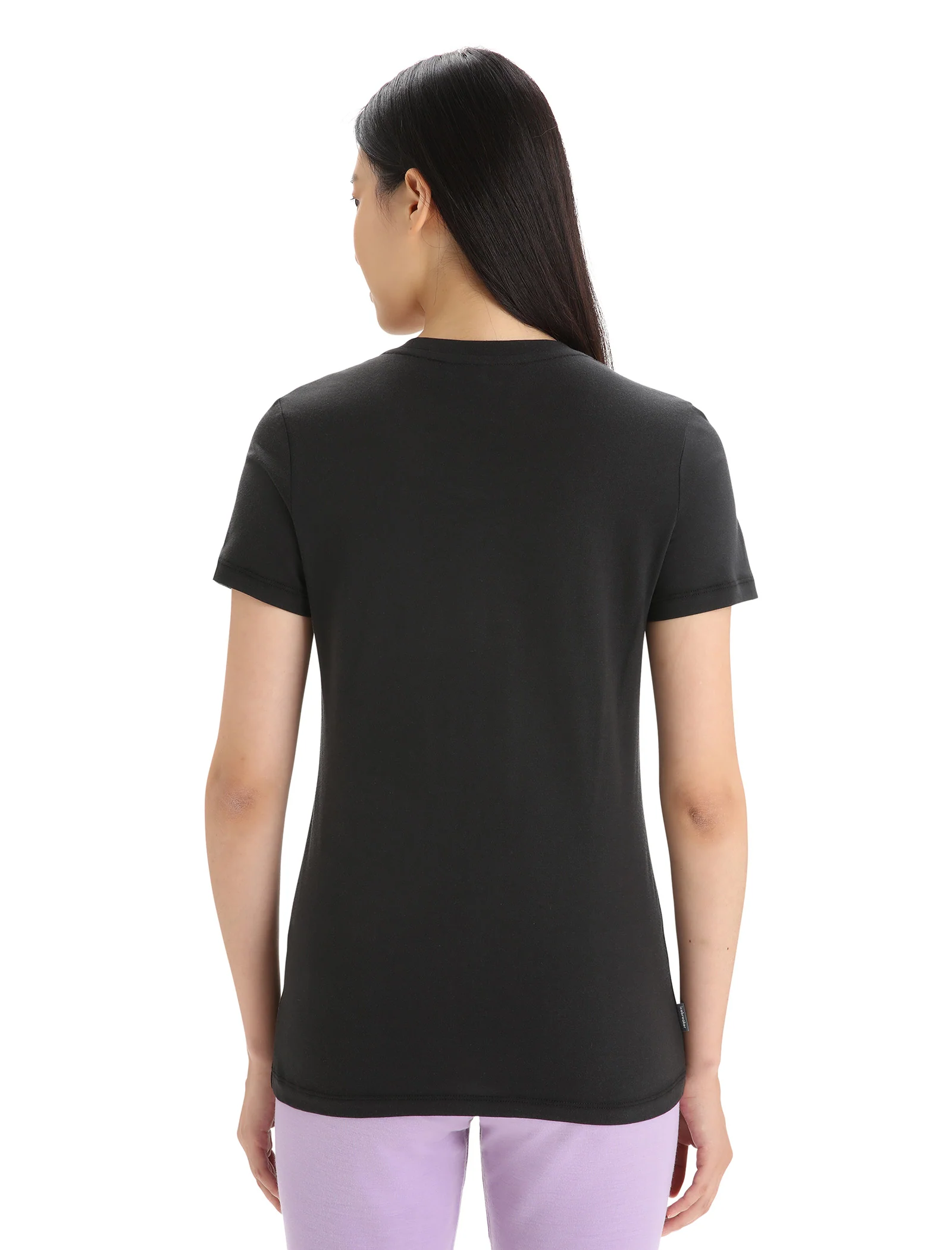 Women's Tencel Cotton Short Sleeve T-Shirt Natural - Image 2