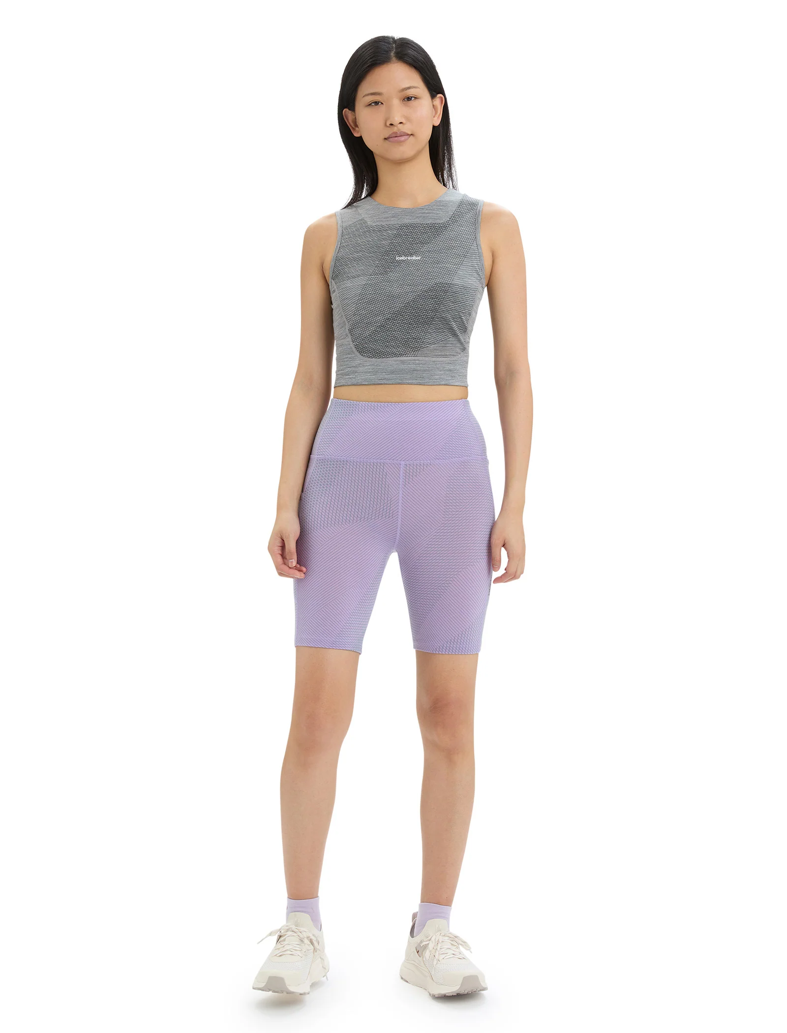 Women's ZoneKnit⢠Merino Cropped Bra-Tank Geodetic - Image 4