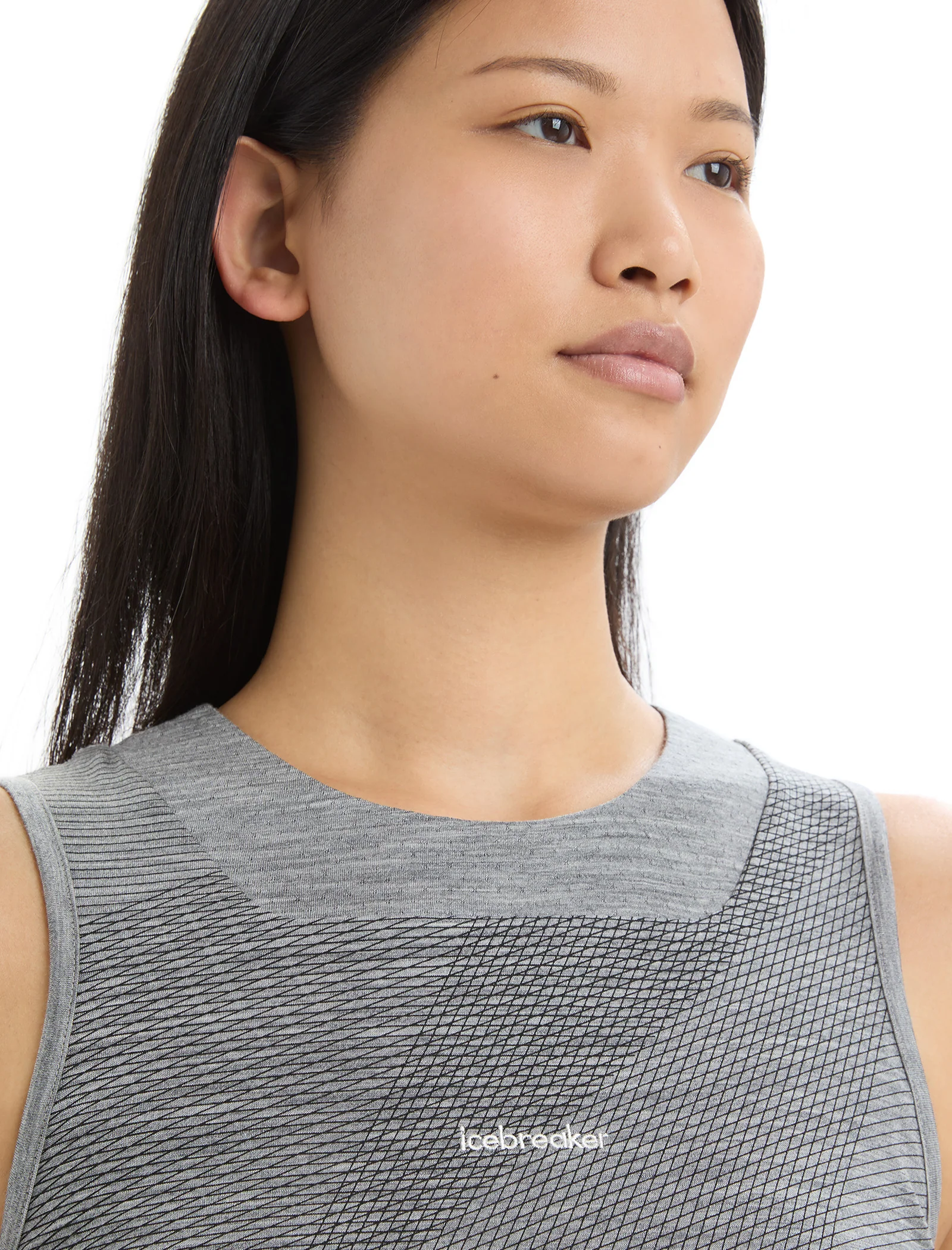 Women's ZoneKnit⢠Merino Cropped Bra-Tank Geodetic - Image 5