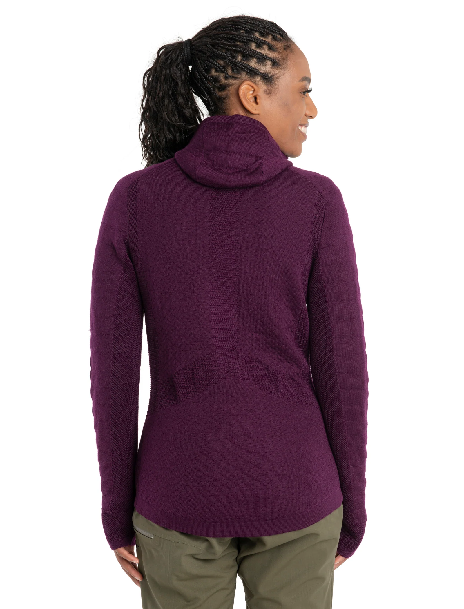 Women's ZoneKnit™ Merino Explore Long Sleeve Zip Hoodie - Image 2