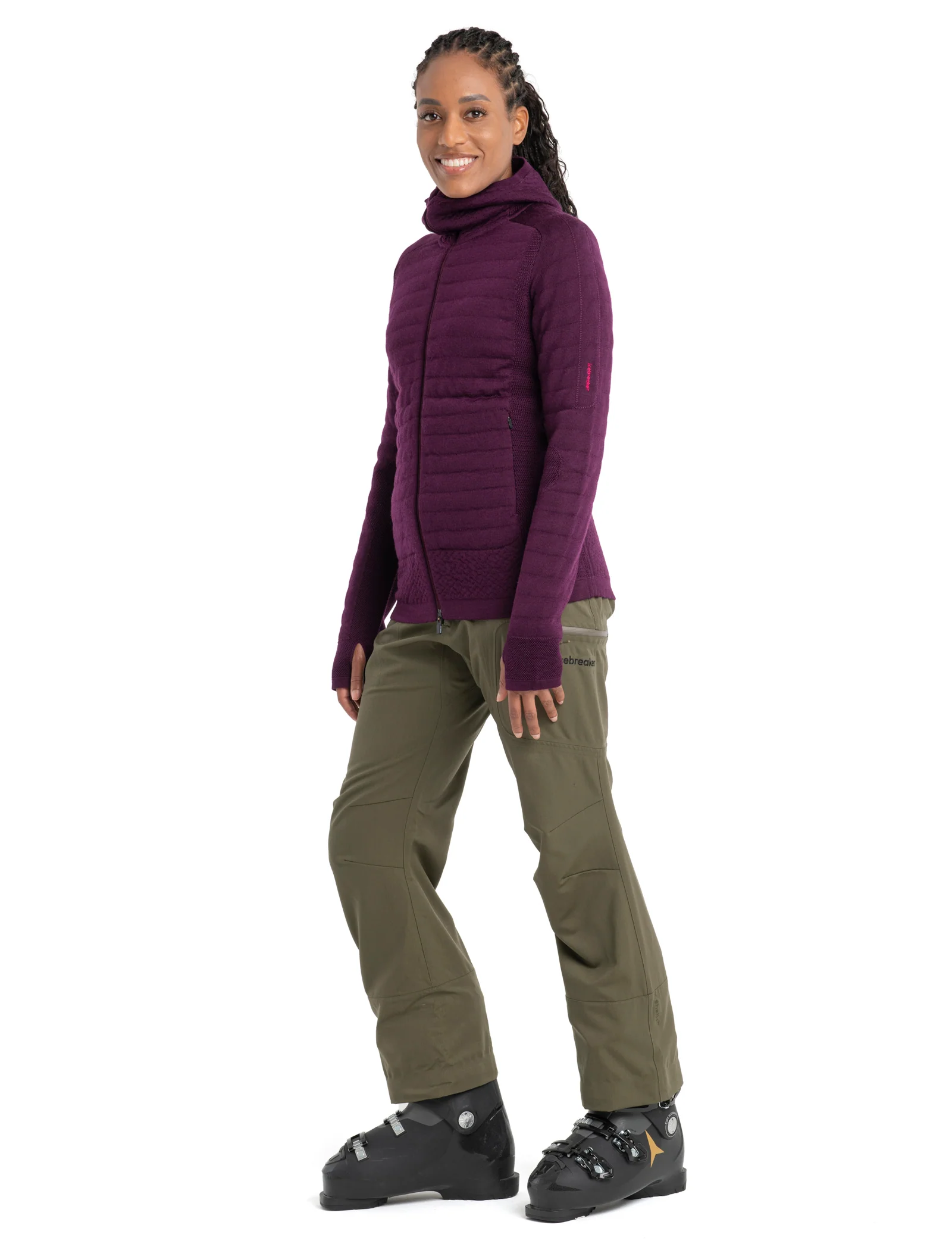 Women's ZoneKnit™ Merino Explore Long Sleeve Zip Hoodie - Image 3