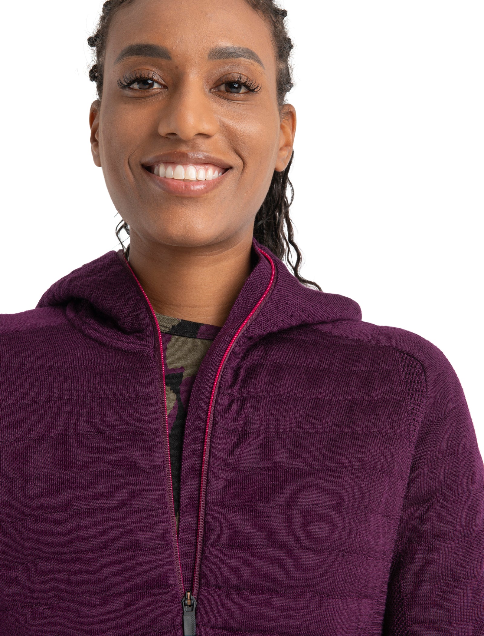Women's ZoneKnit™ Merino Explore Long Sleeve Zip Hoodie - Image 5