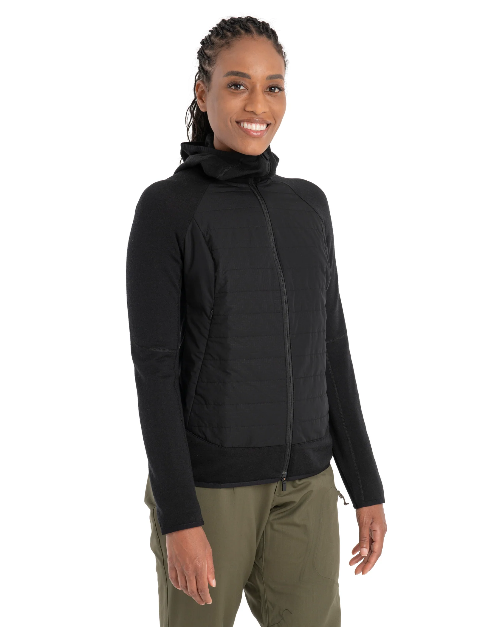 Women's ZoneKnit™ Merino Explore Long Sleeve Zip Hoodie - Image 7