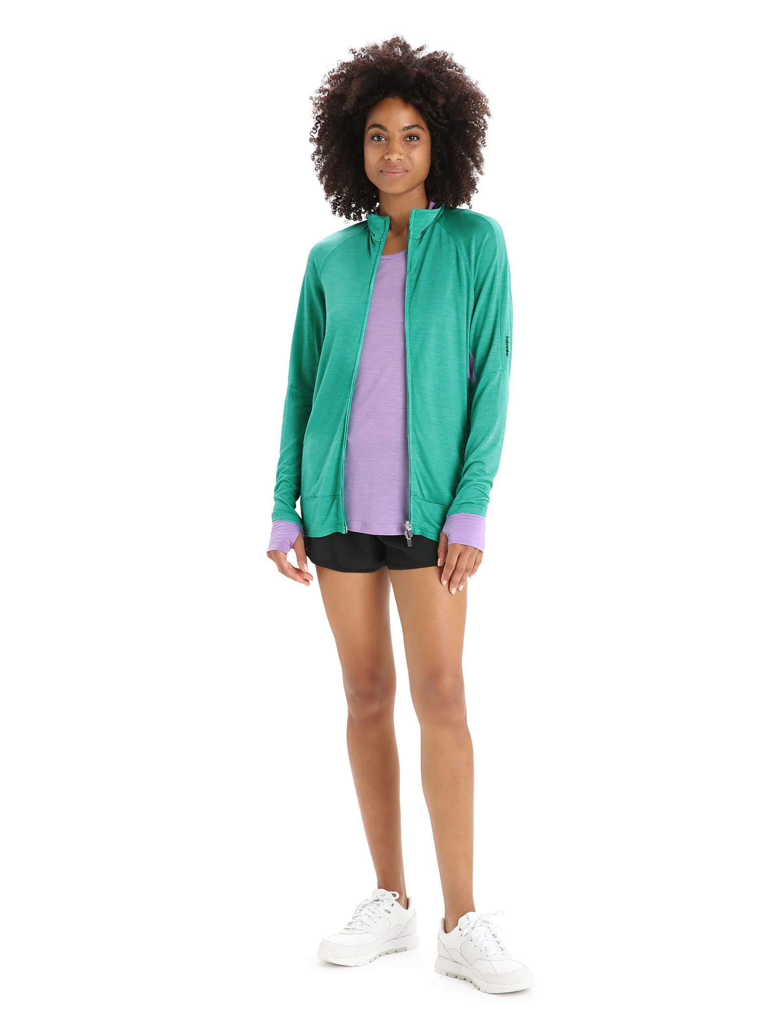 Women's ZoneKnit™ Merino Long Sleeve Zip Jacket - Image 3