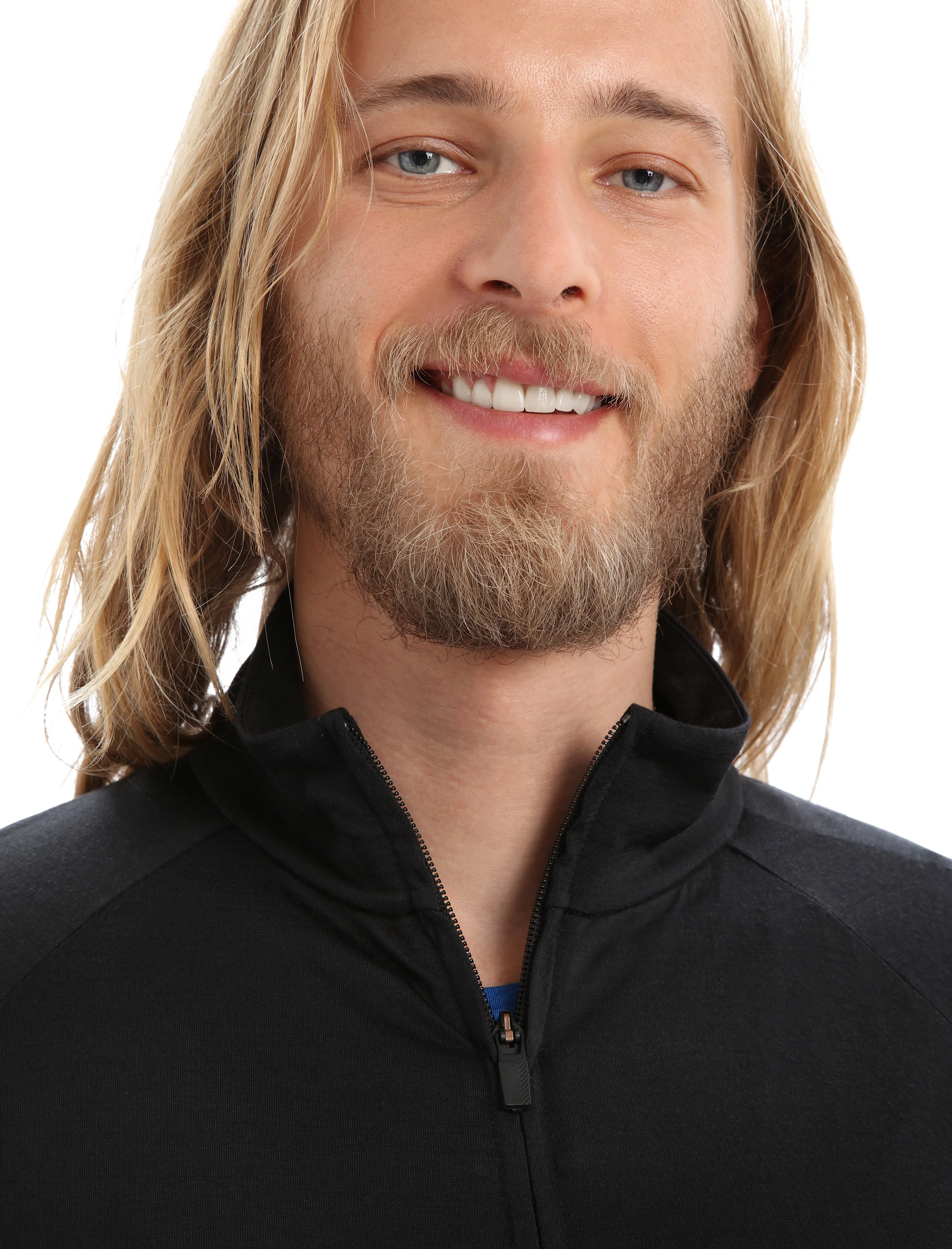 Men's ZoneKnit™ Merino Long Sleeve Zip Top - Image 4