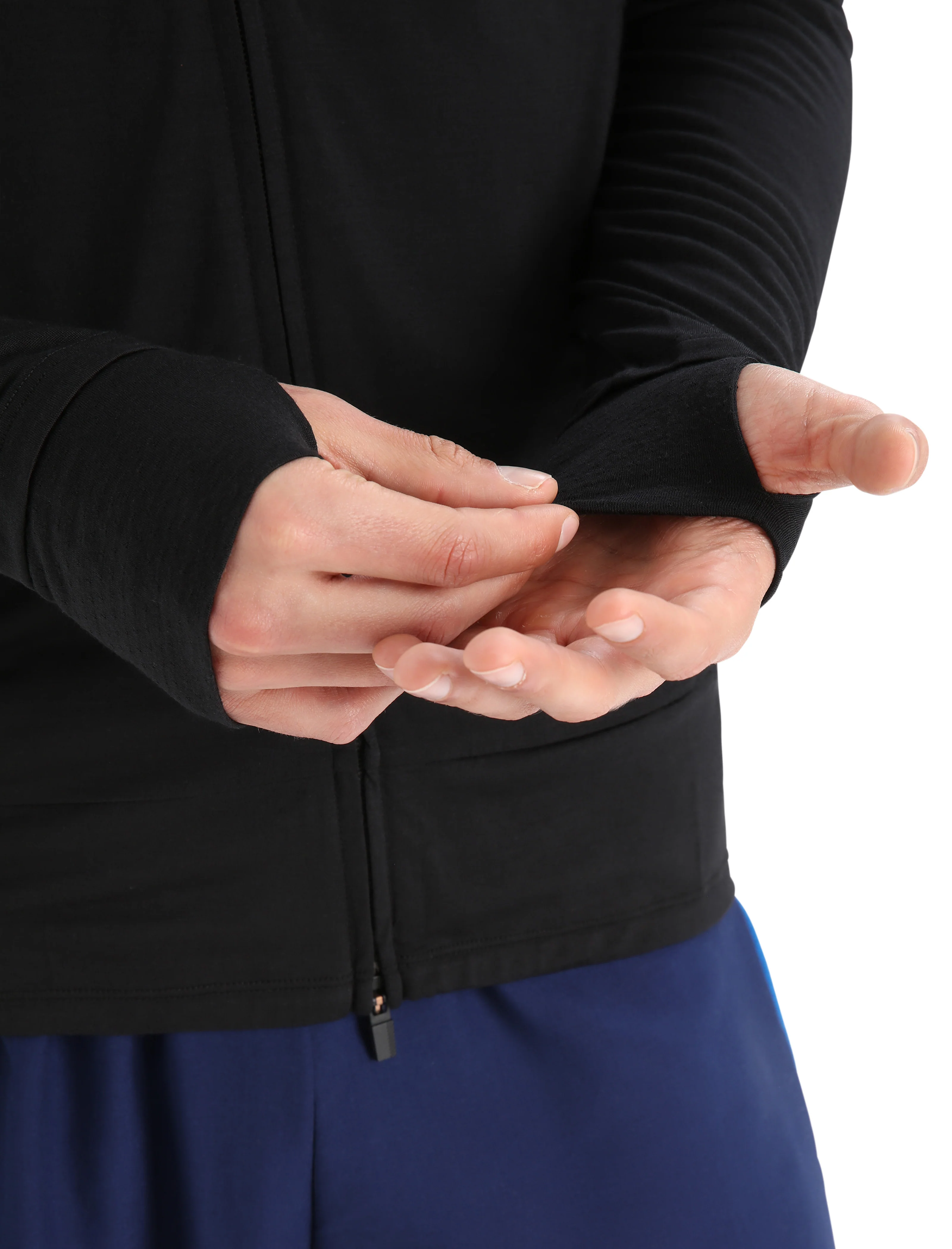 Men's ZoneKnit™ Merino Long Sleeve Zip Top - Image 7