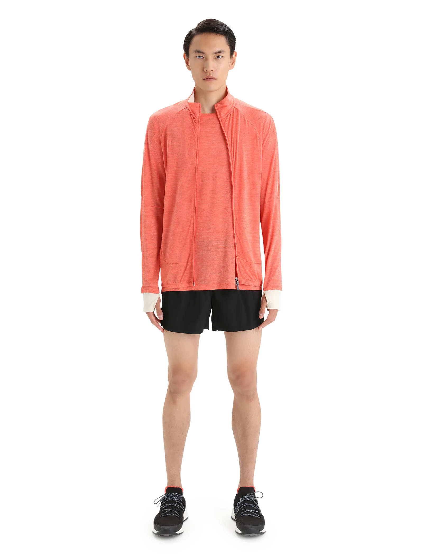 Men's ZoneKnit™ Merino Long Sleeve Zip Top - Image 11